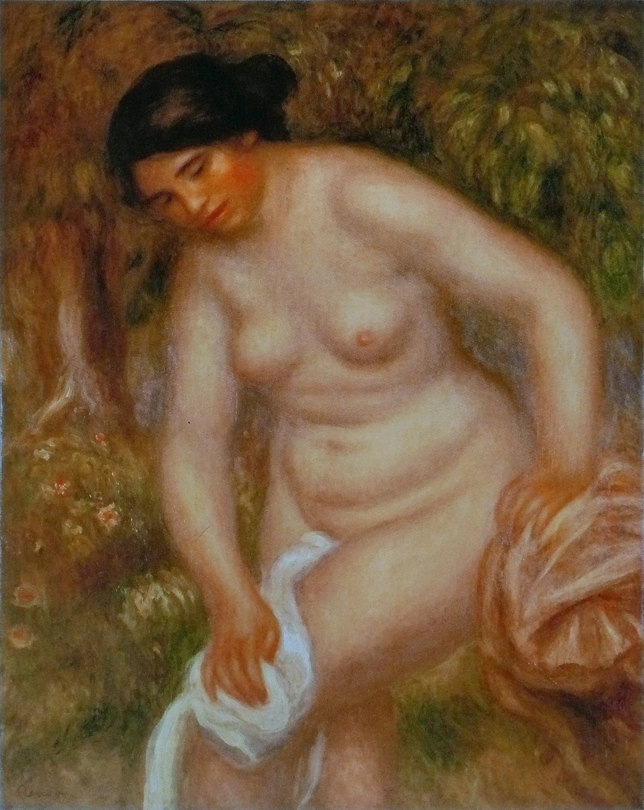 Bather Drying Herself - Pierre