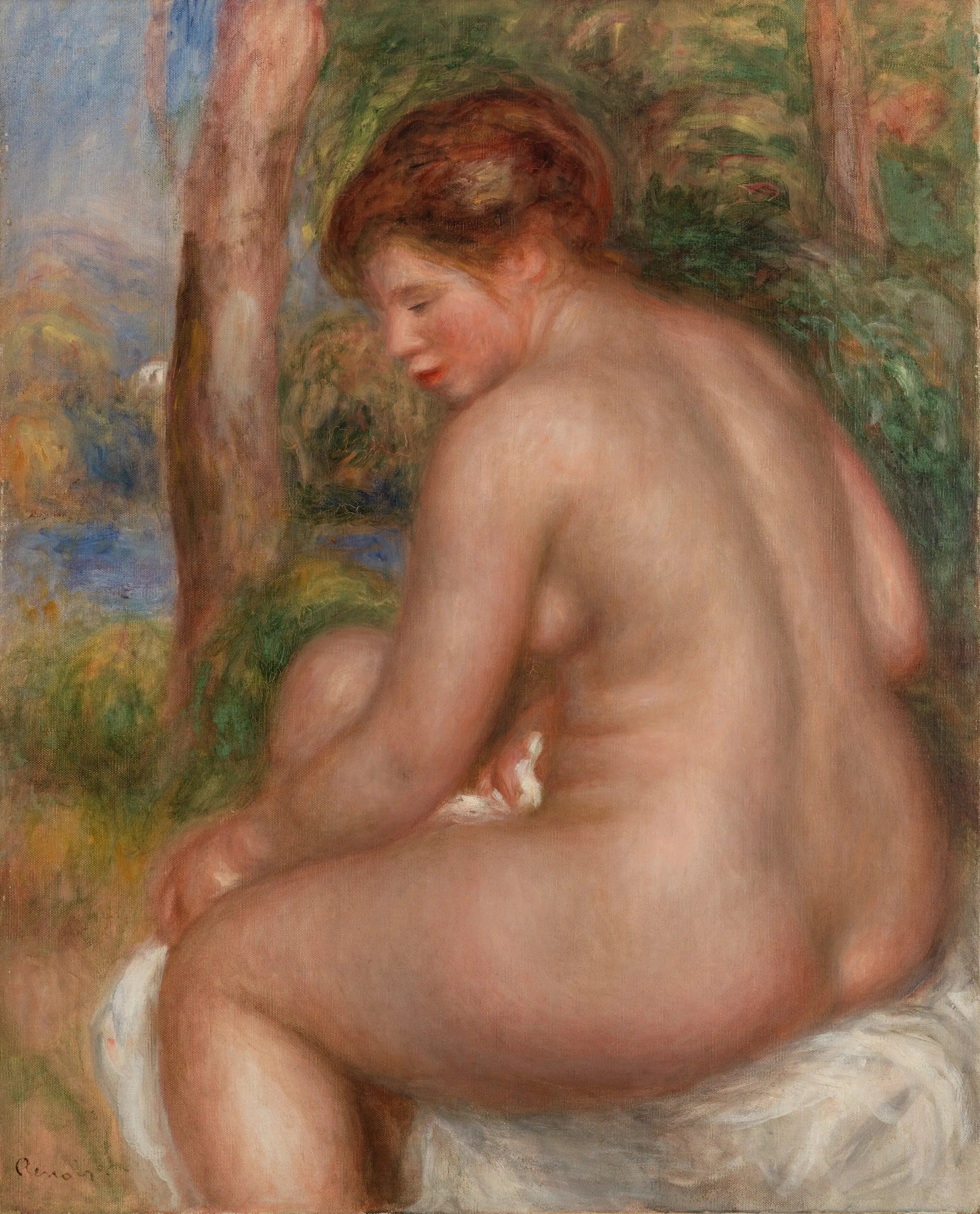 Bather Seen from Three Quarters - Pierre