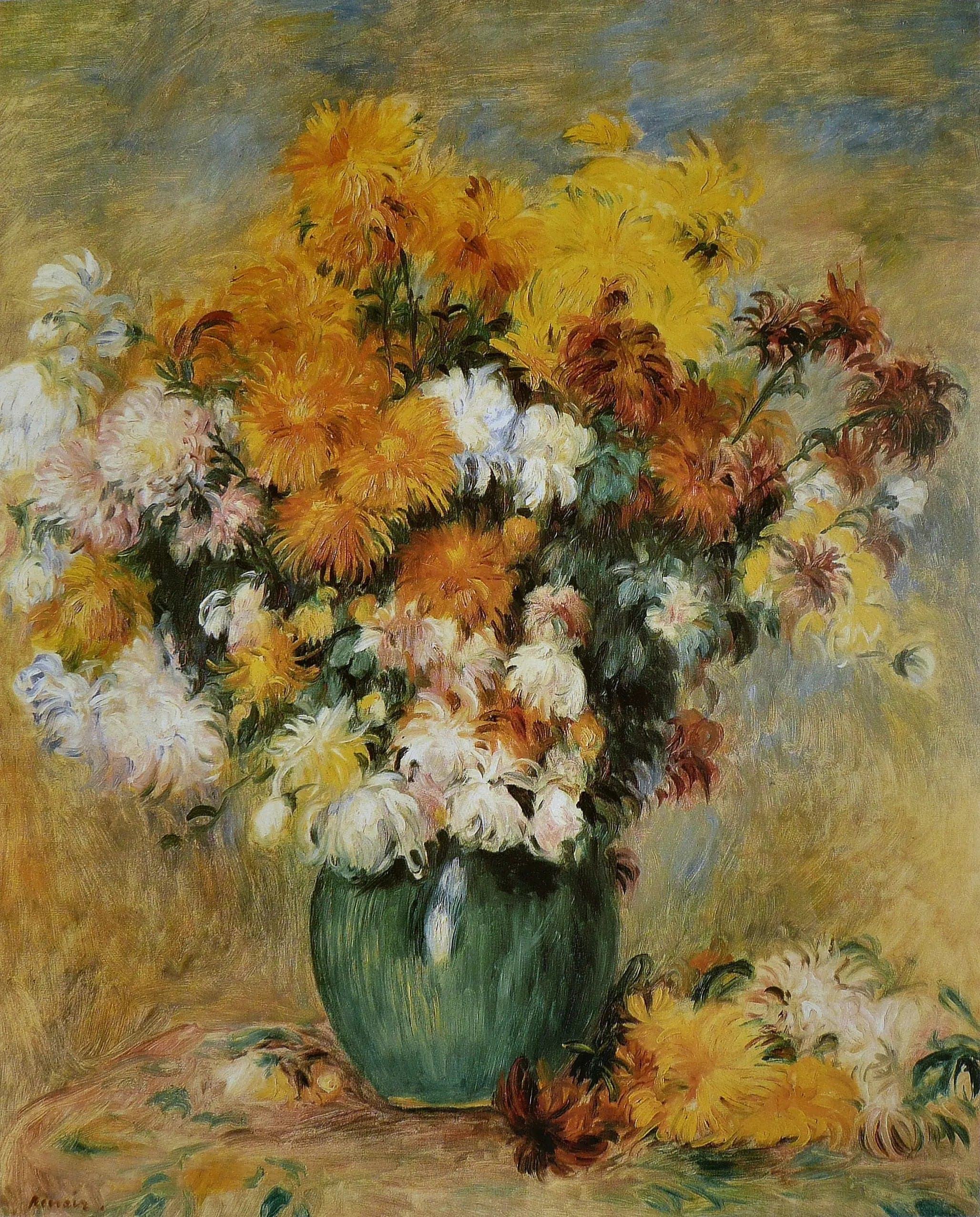 Bouquet of Chrysanthemums - Pierre