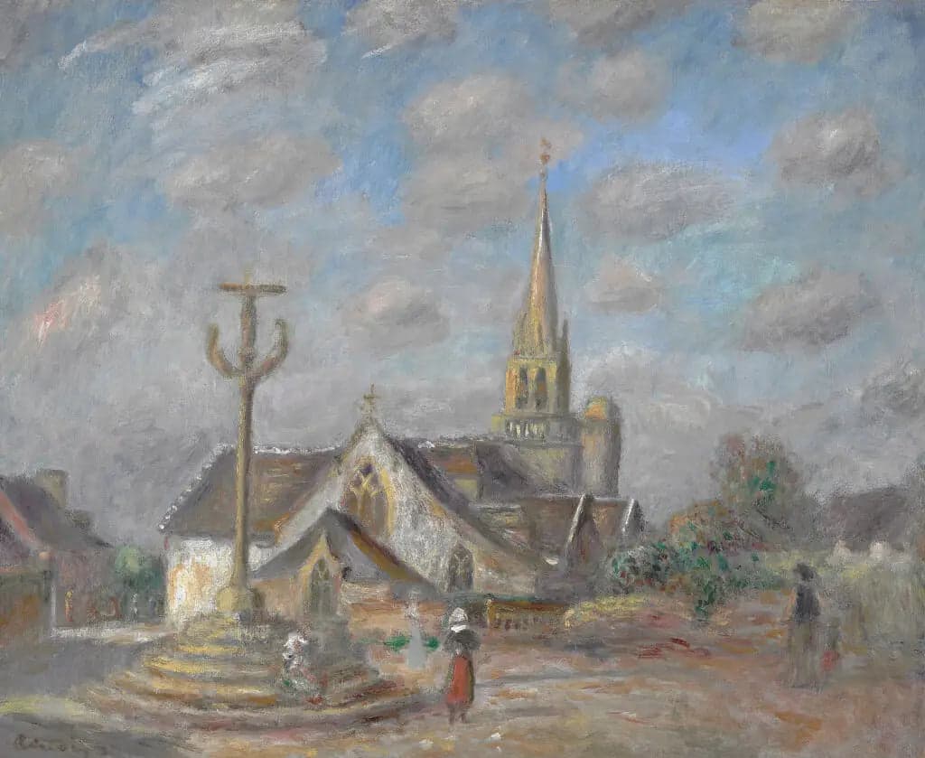Calvary and Church of Nizon - Pierre