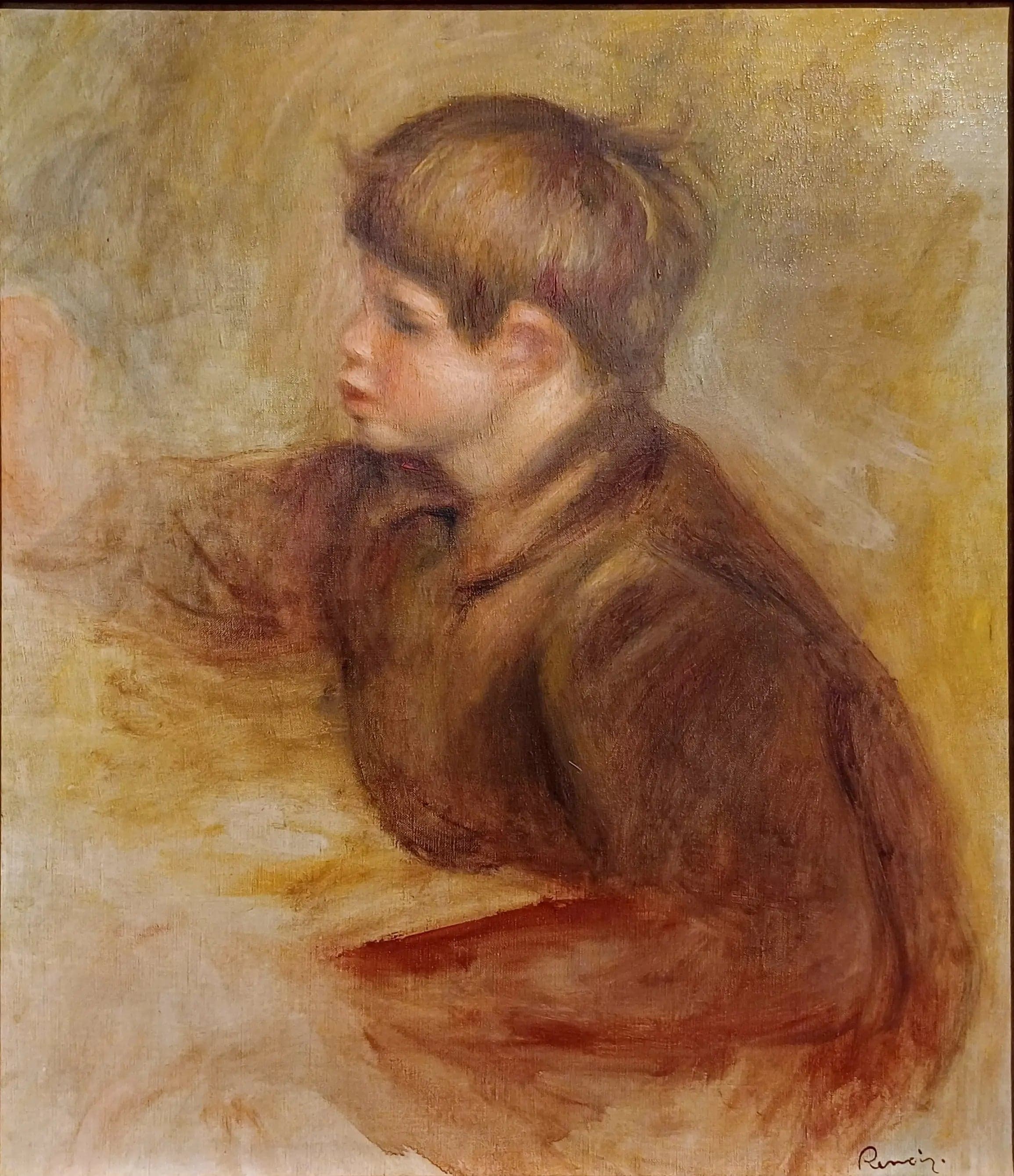 Claude Renoir painter - Pierre
