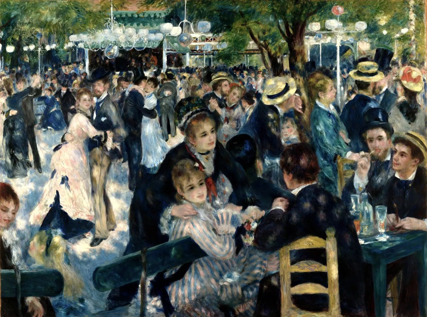 Dance at Le Moulin de la Galette - Pierre