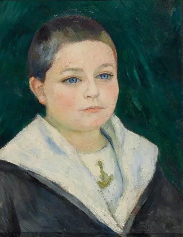 Léon Goujon in sailor's suit - Pierre