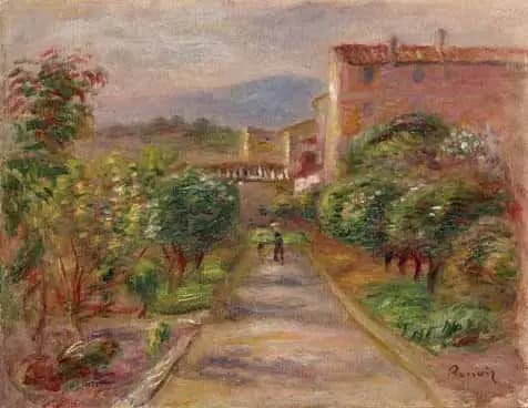 Landscape at Cagnes - Pierre
