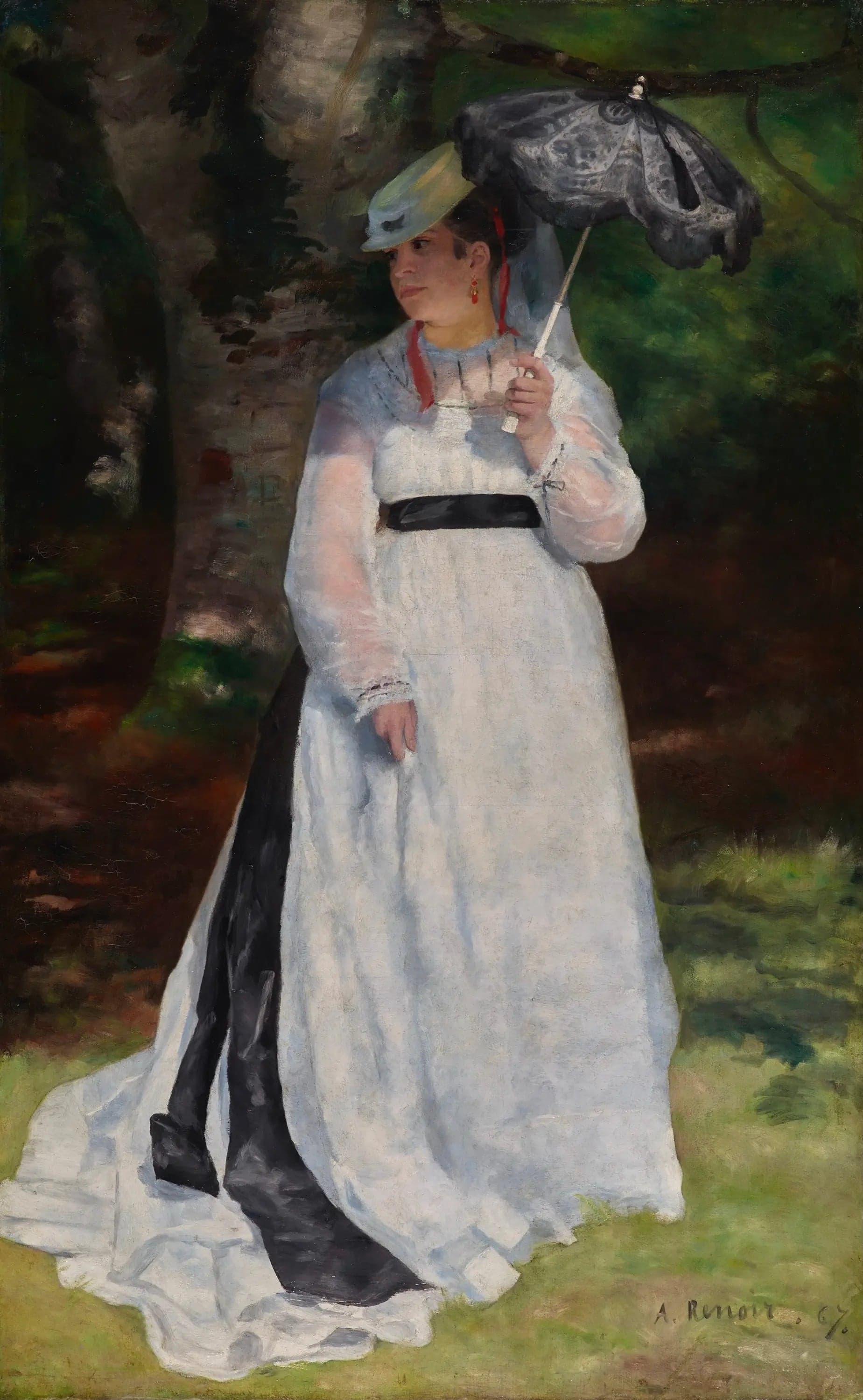Lise with the Parasol - Pierre