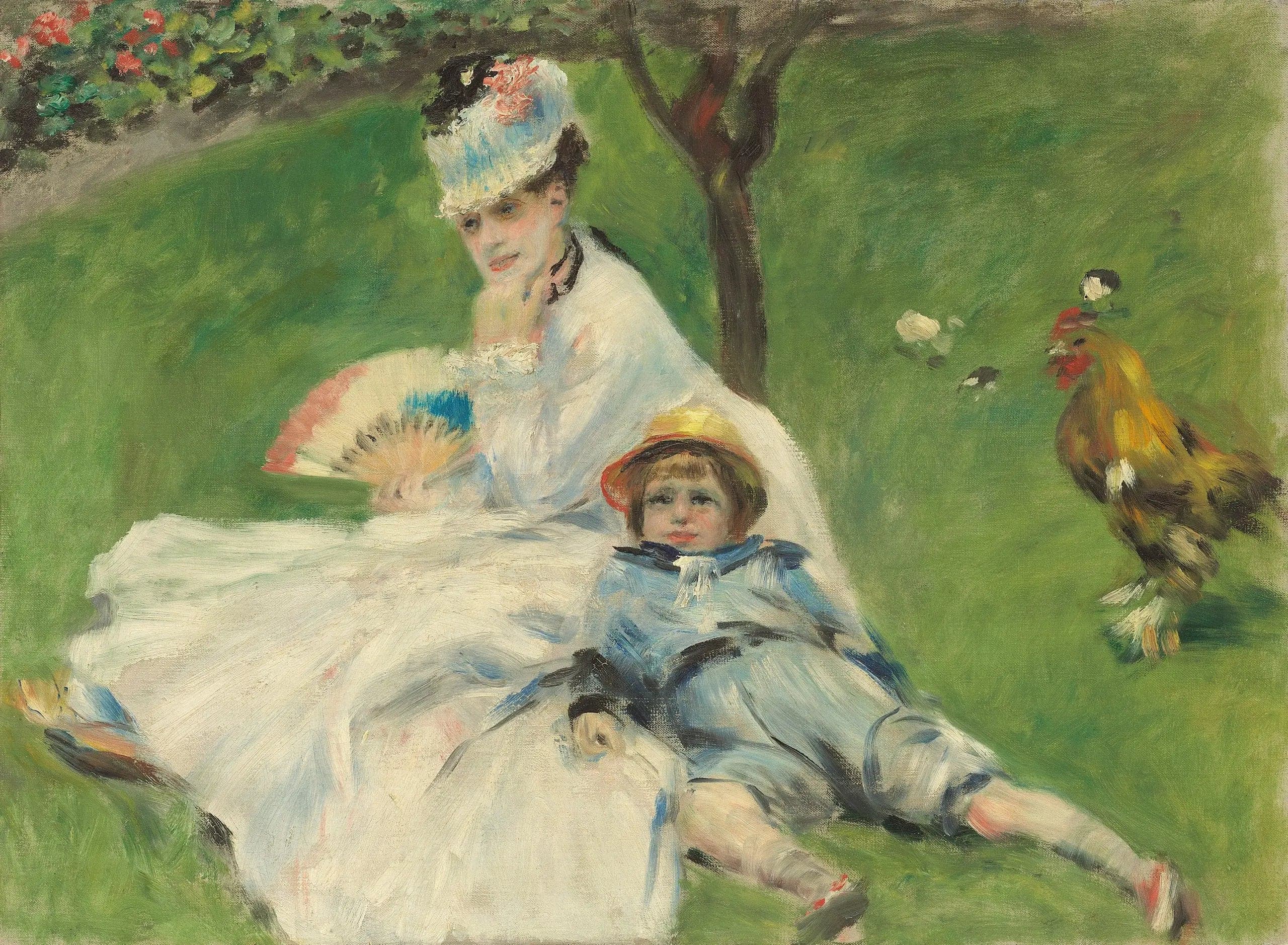 Madame Monet and Her Son - Pierre