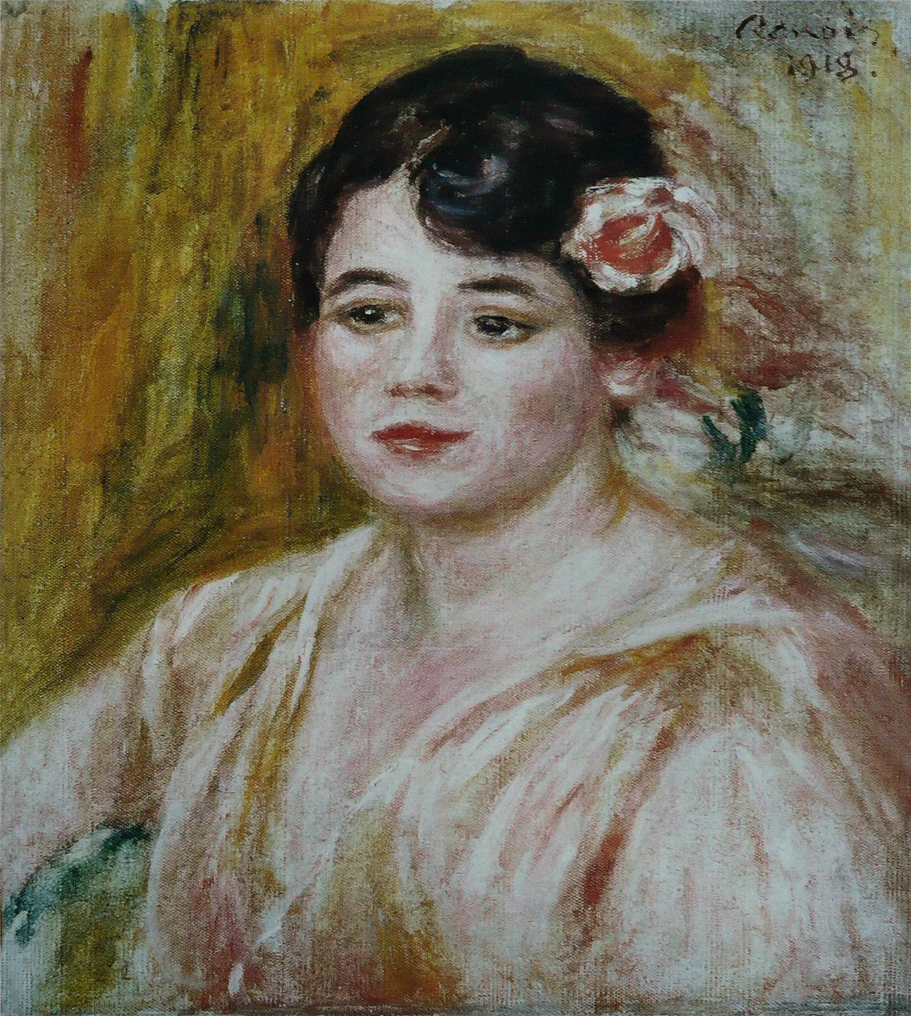 Portrait of Adèle Besson - Pierre