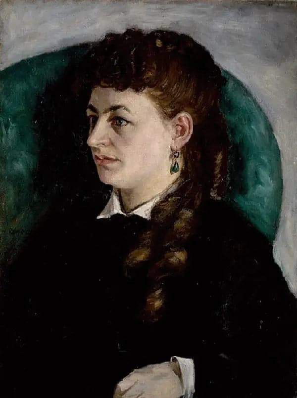 Portrait of Clémence Tréhot, known as Mme Jules Le Cœur - Pierre