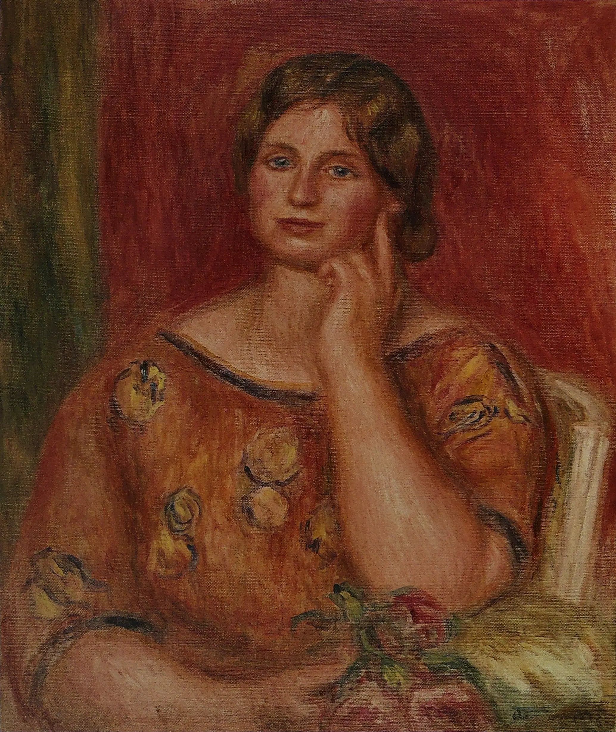 Portrait of Gertrude Osthaus - Pierre