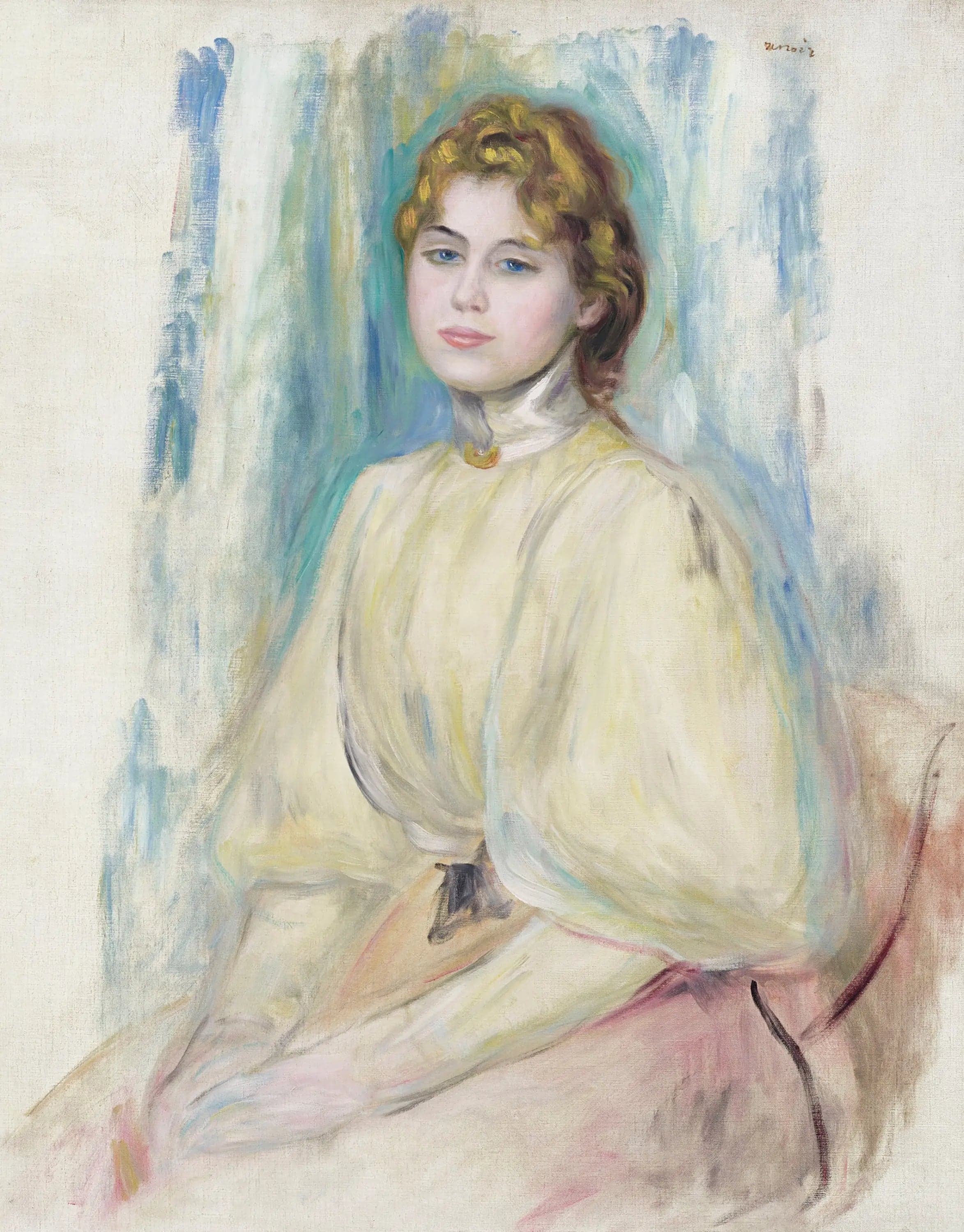 Portrait of Mademoiselle Yvonne Lerolle - Pierre