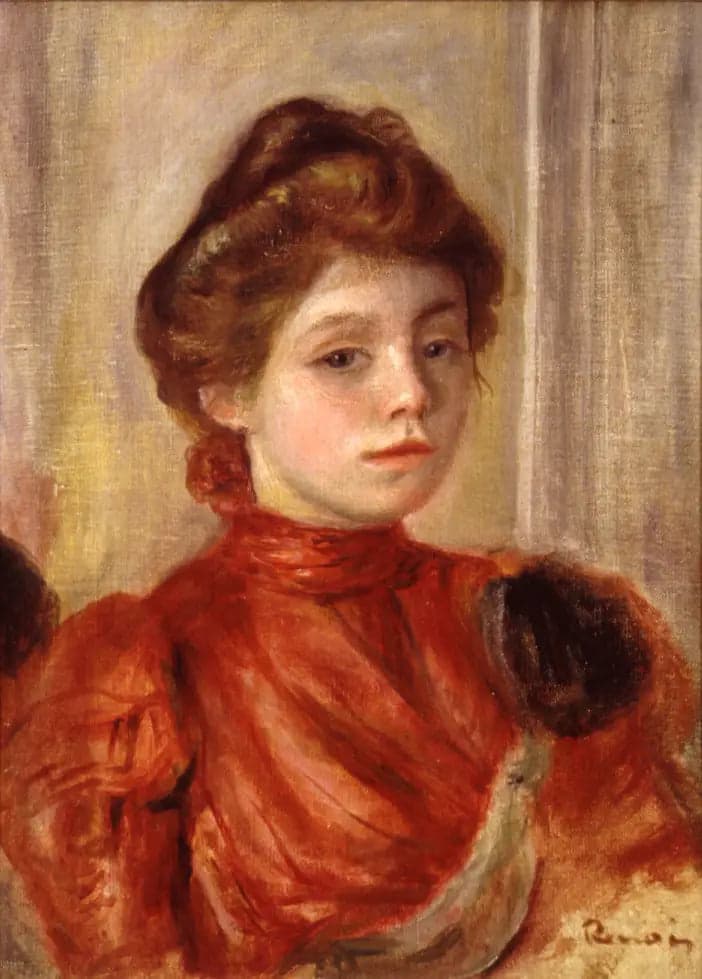 Portrait of Mlle Lerolle - Pierre