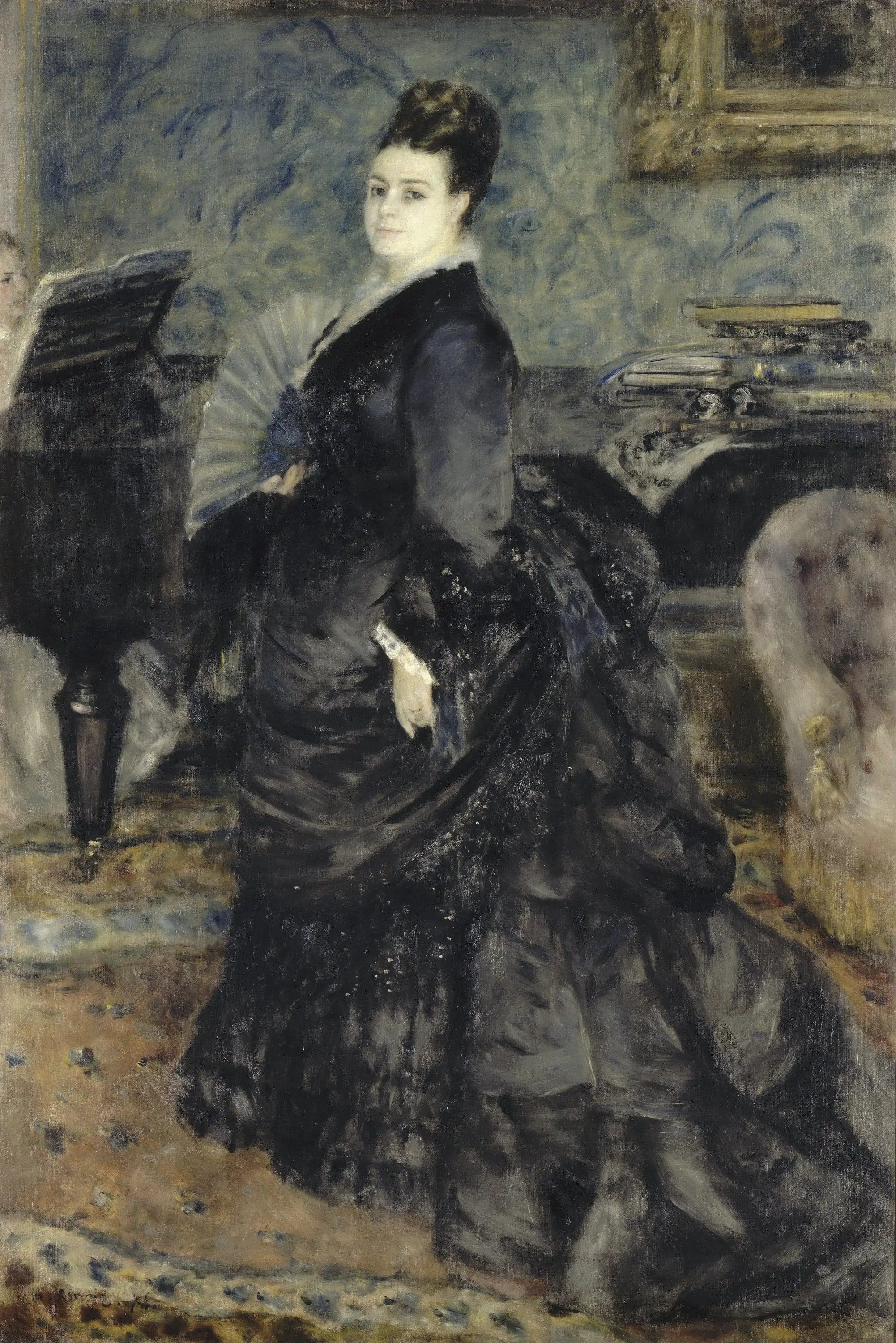 Portrait of a Woman, known as Mme Georges Hartmann - Pierre