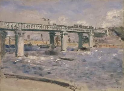 Railway Bridge at Argenteuil - Pierre