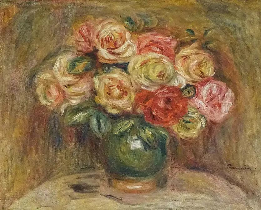 Roses in a vase - Pierre