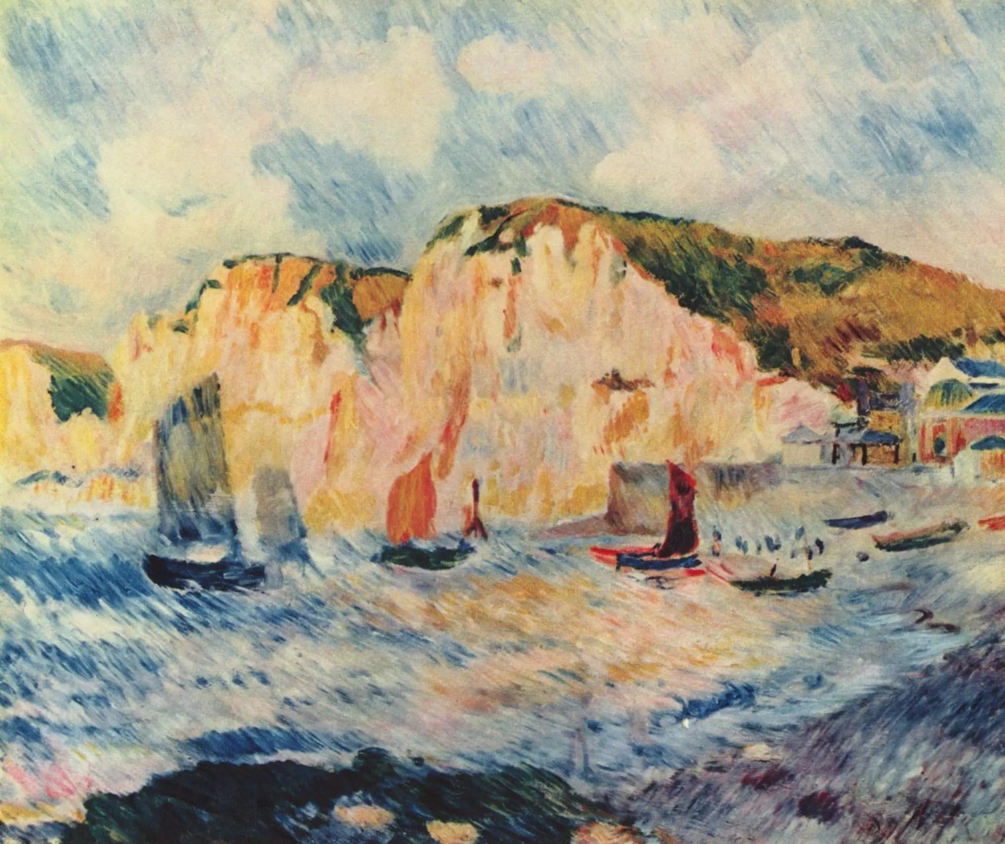 Sea and Cliffs - Pierre