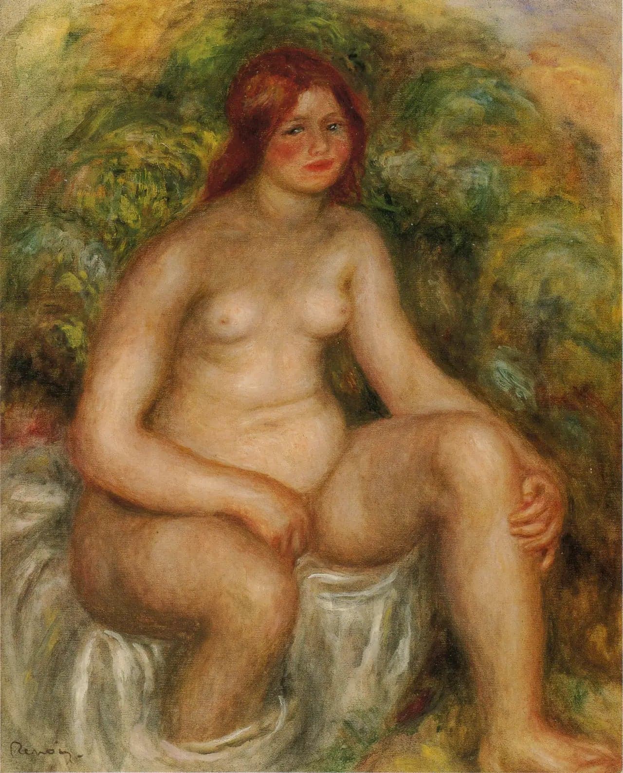 Seated Bather - Pierre