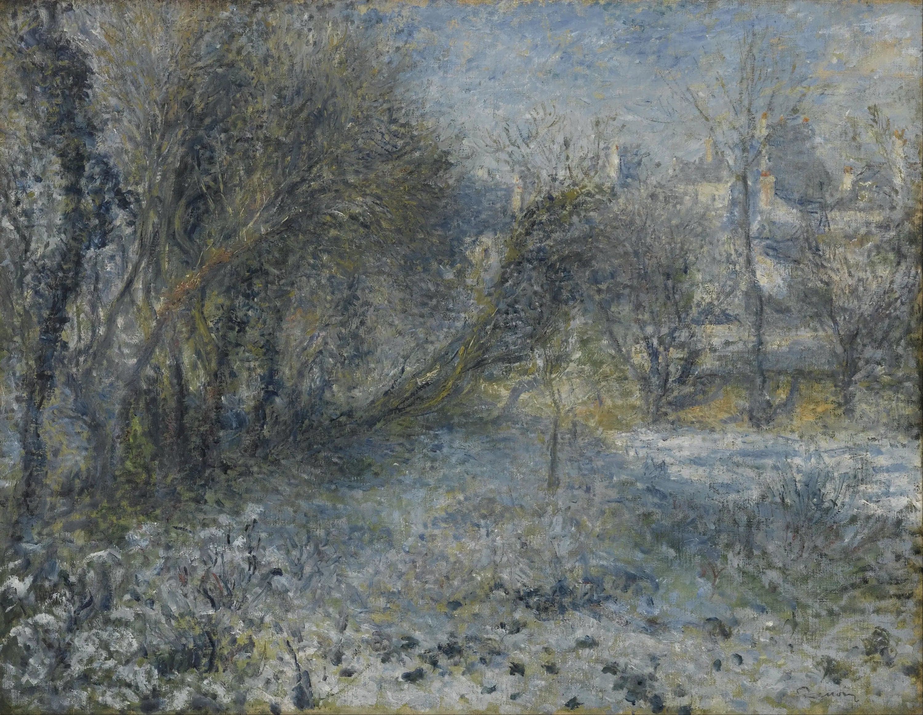 Snowy Landscape - Pierre