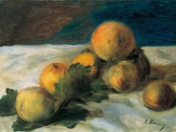 Still Life with Peaches - Pierre