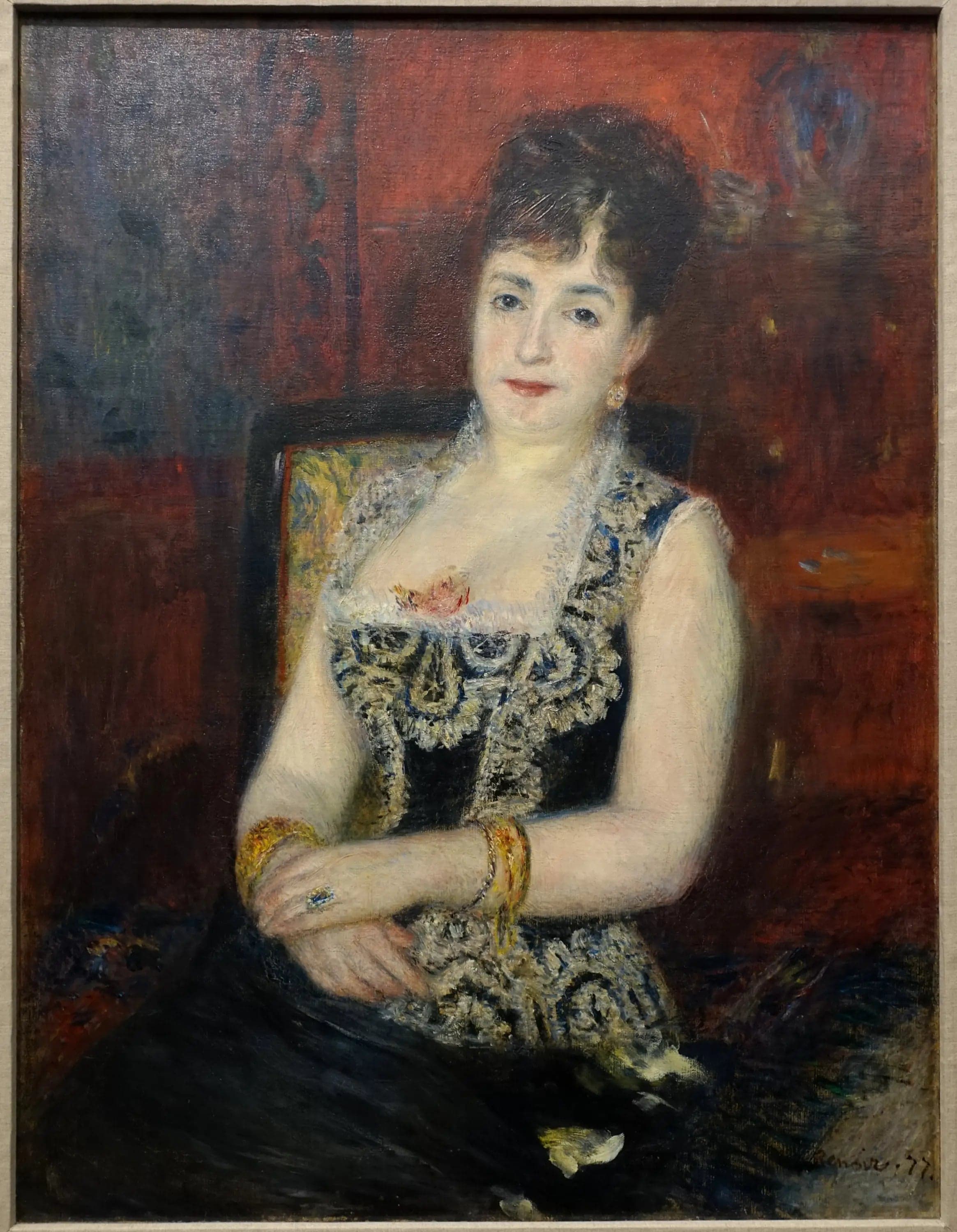 The Countess de Pourtalès, born Mélanie de Bussière - Pierre