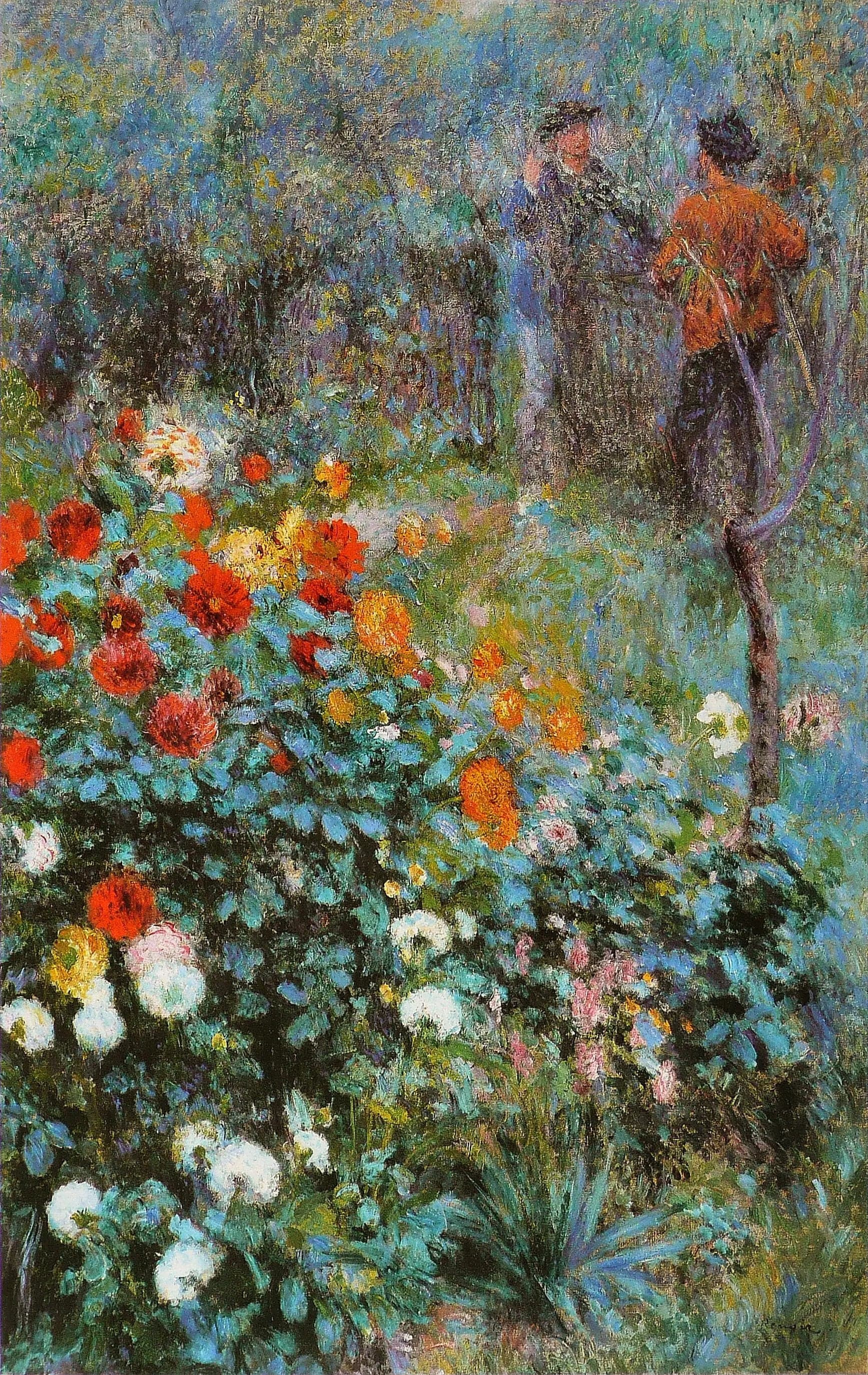 The Garden of Rue Cortot, Montmartre - Pierre