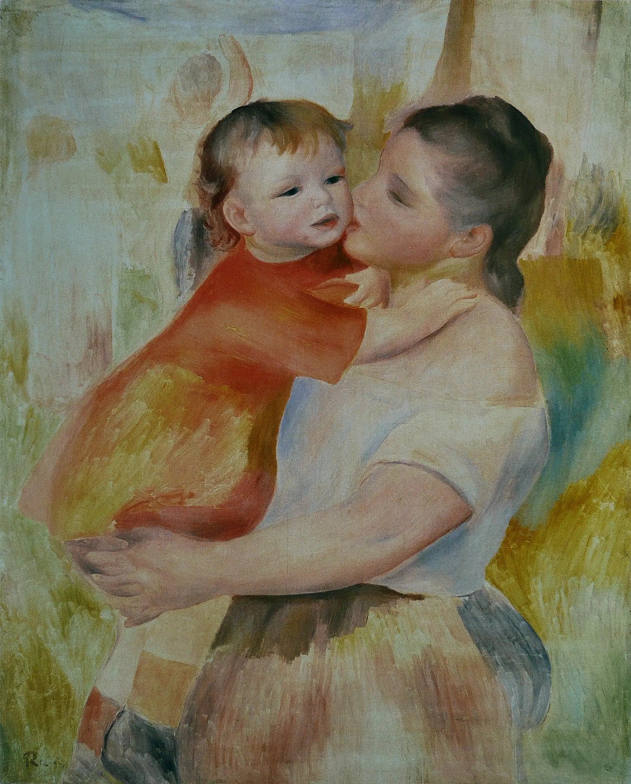 The Laundress and Her Child - Pierre