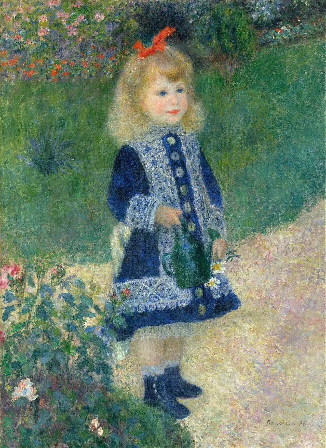 The Little Girl with the Watering Can - Pierre
