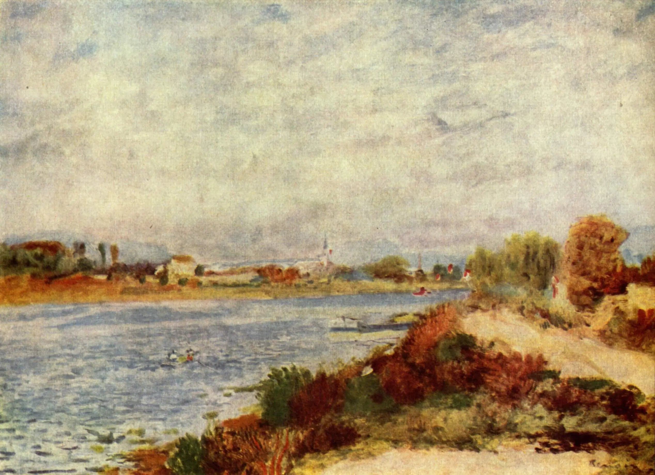 The Seine at Argenteuil - Pierre