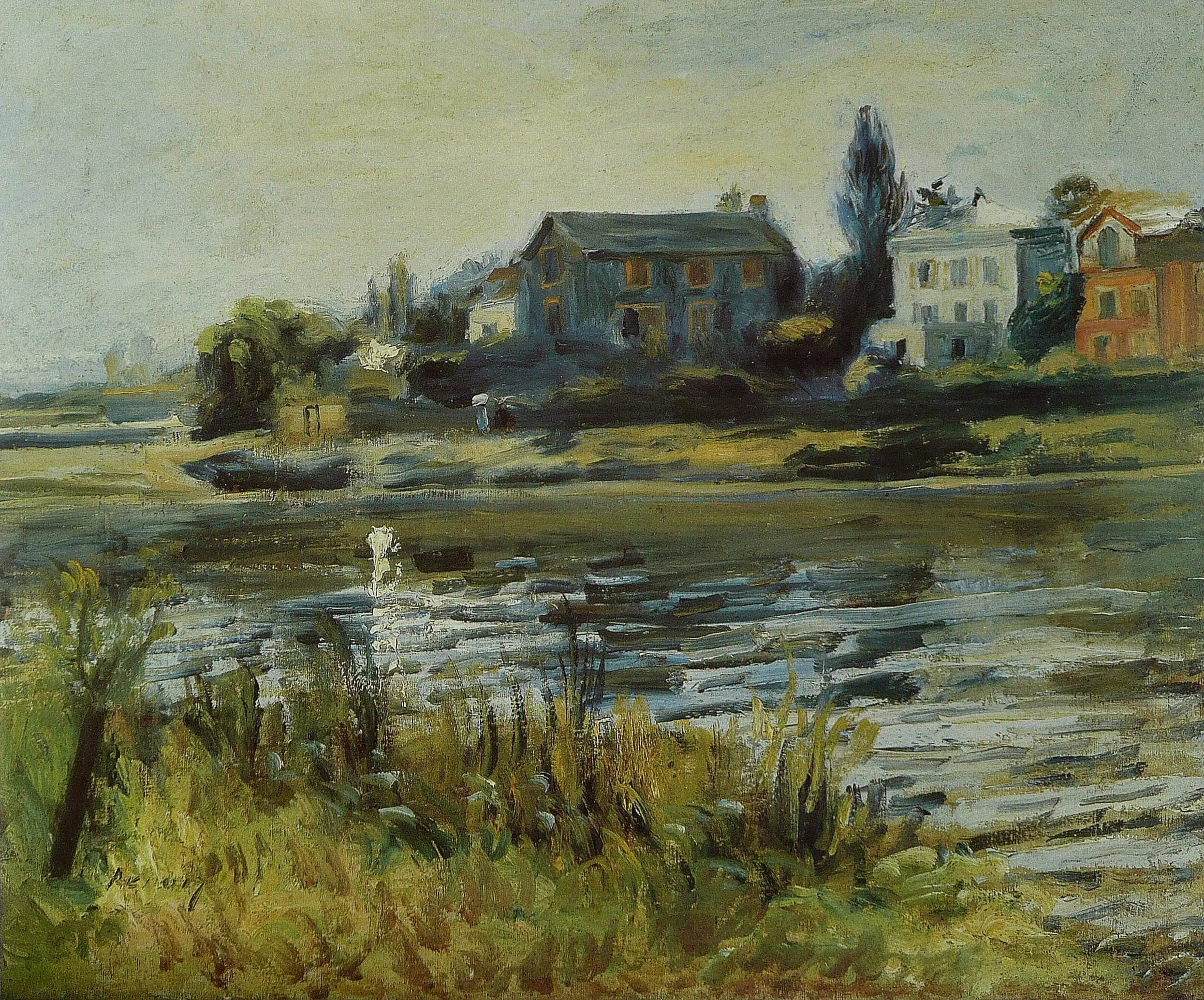The Seine at Chatou - Pierre