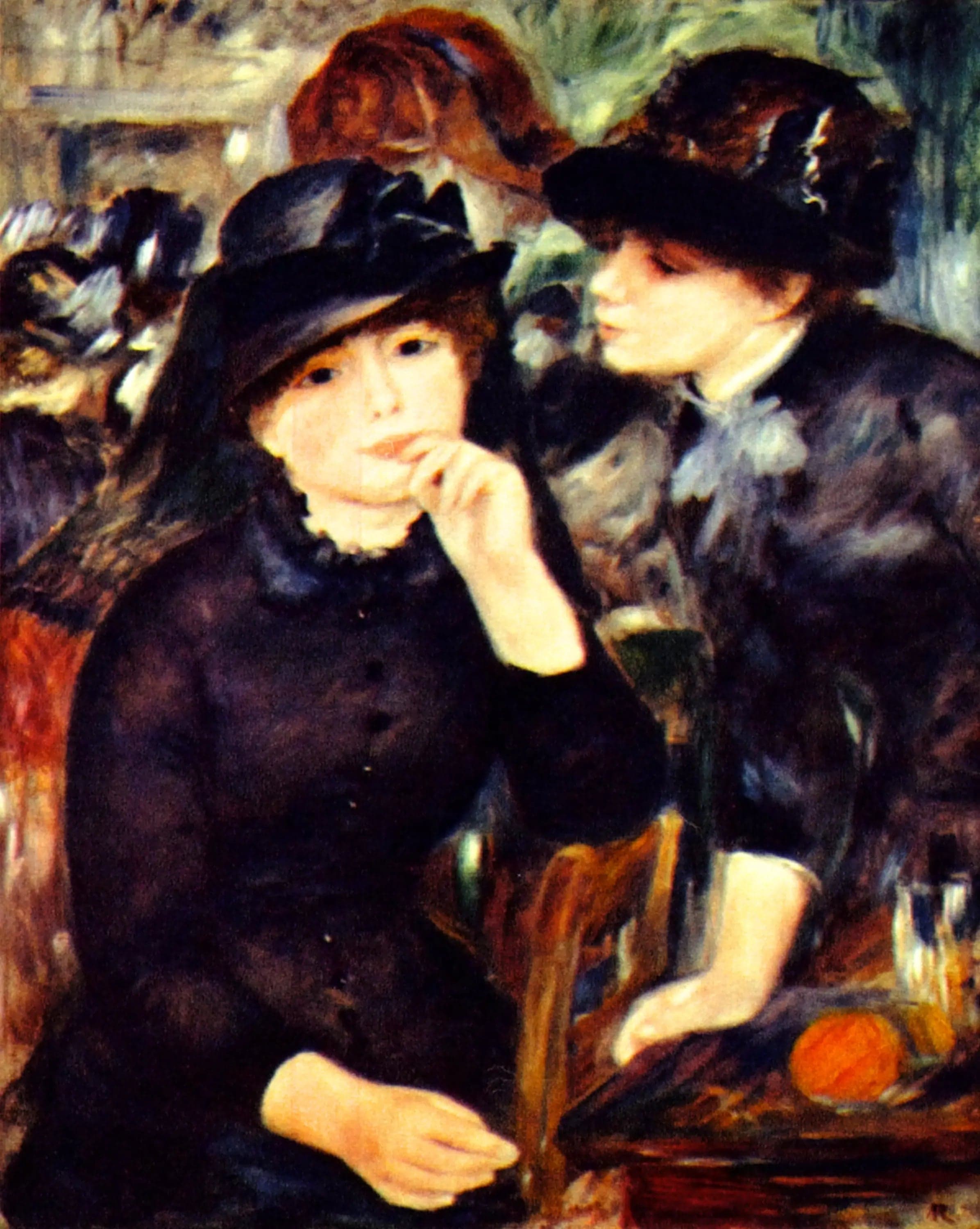 Two Girls in Black - Pierre