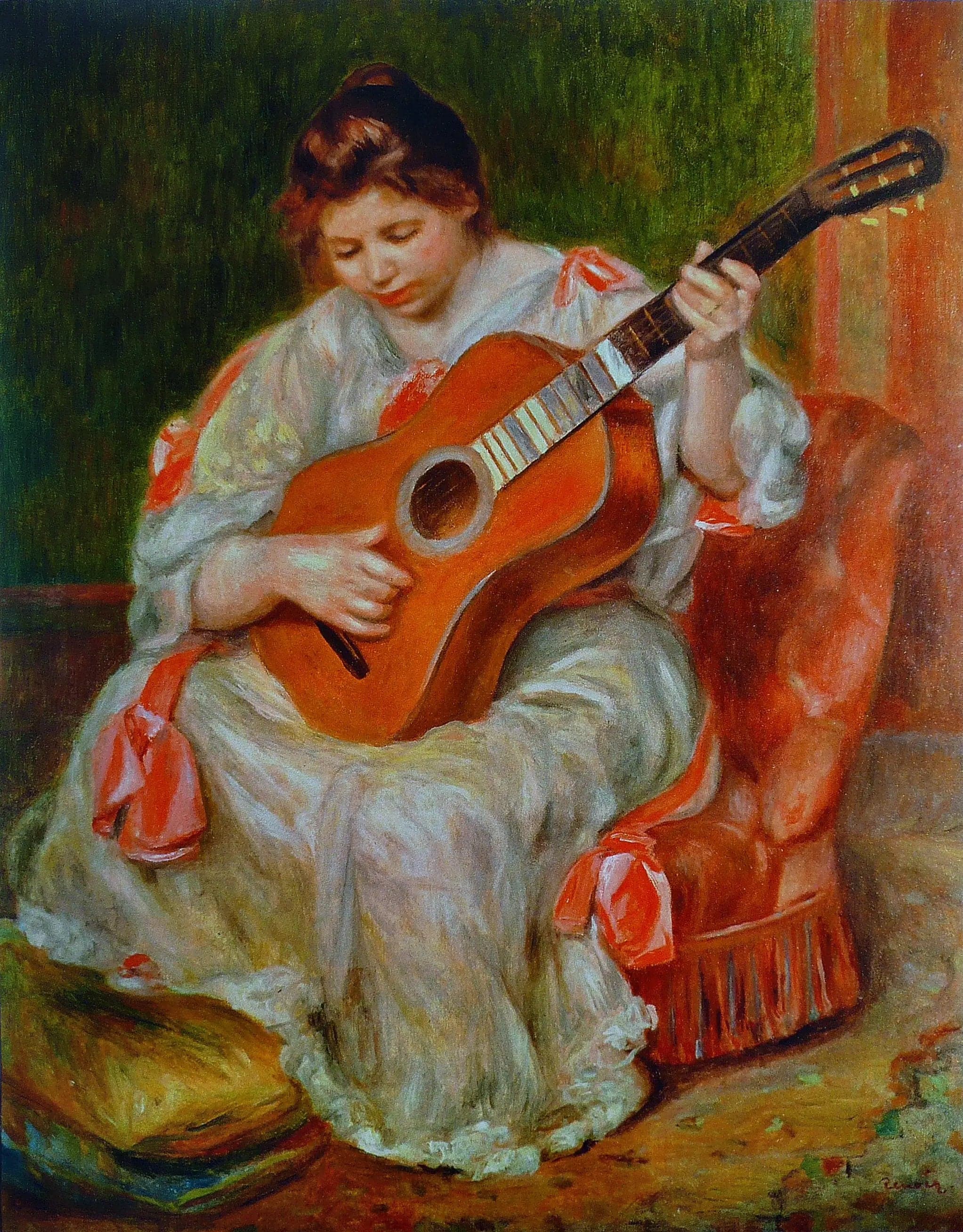 Woman Playing the Guitar - Pierre