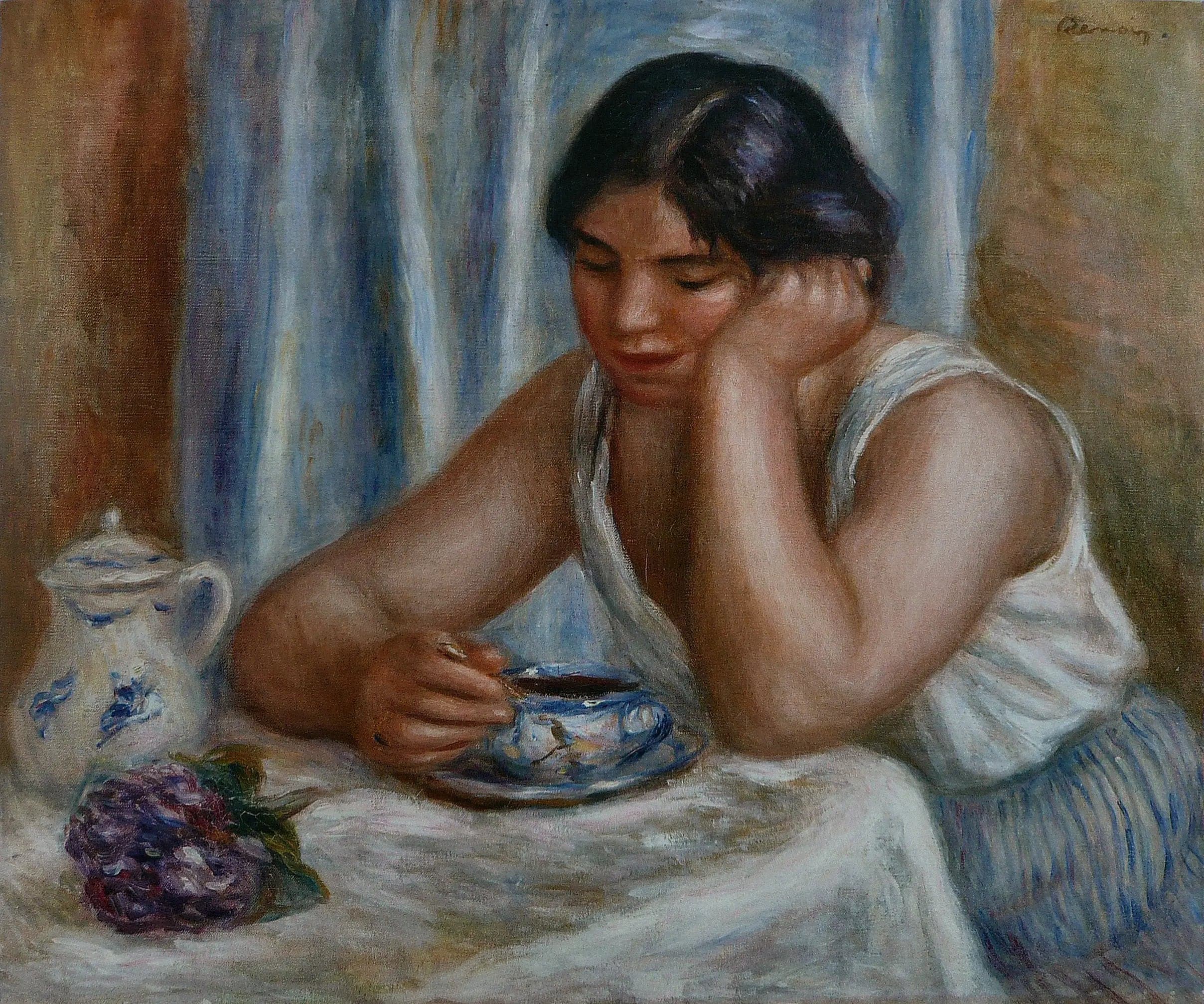 Woman Taking Chocolate - Pierre
