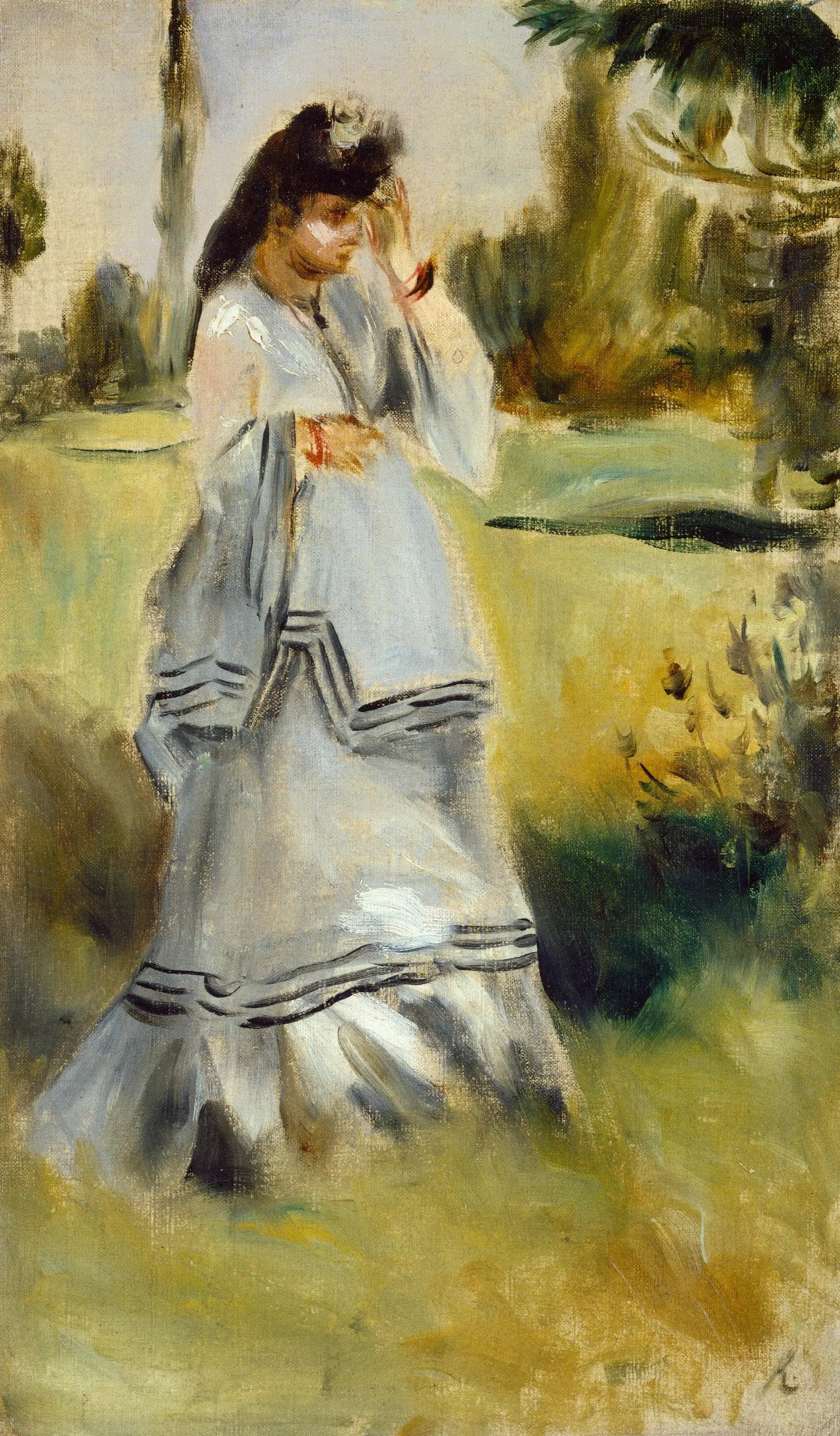 Woman in a Park - Pierre