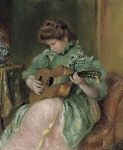 Woman with a Guitar - Pierre