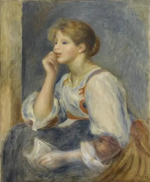 Woman with a Letter - Pierre