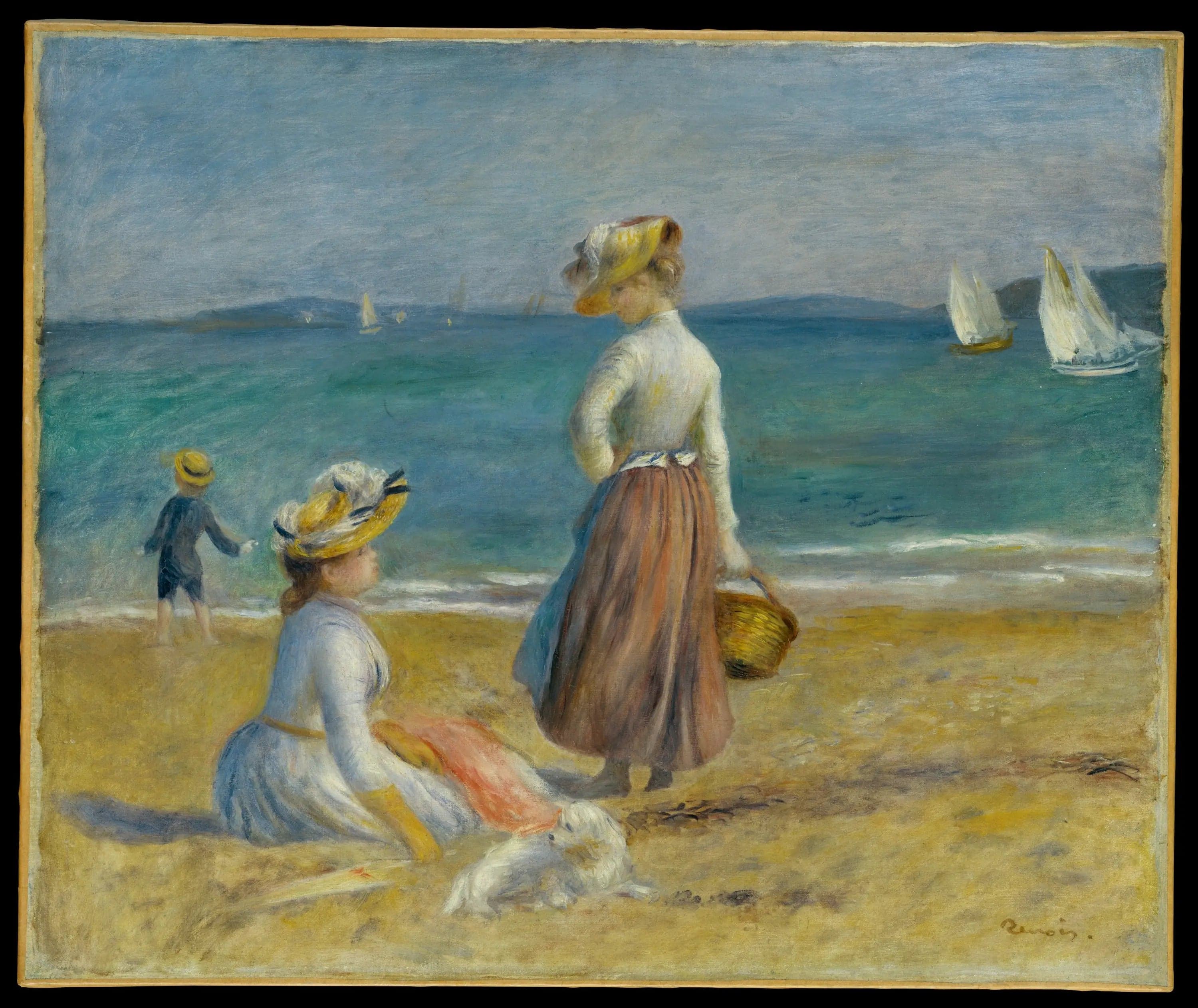 Women on the Beach - Pierre