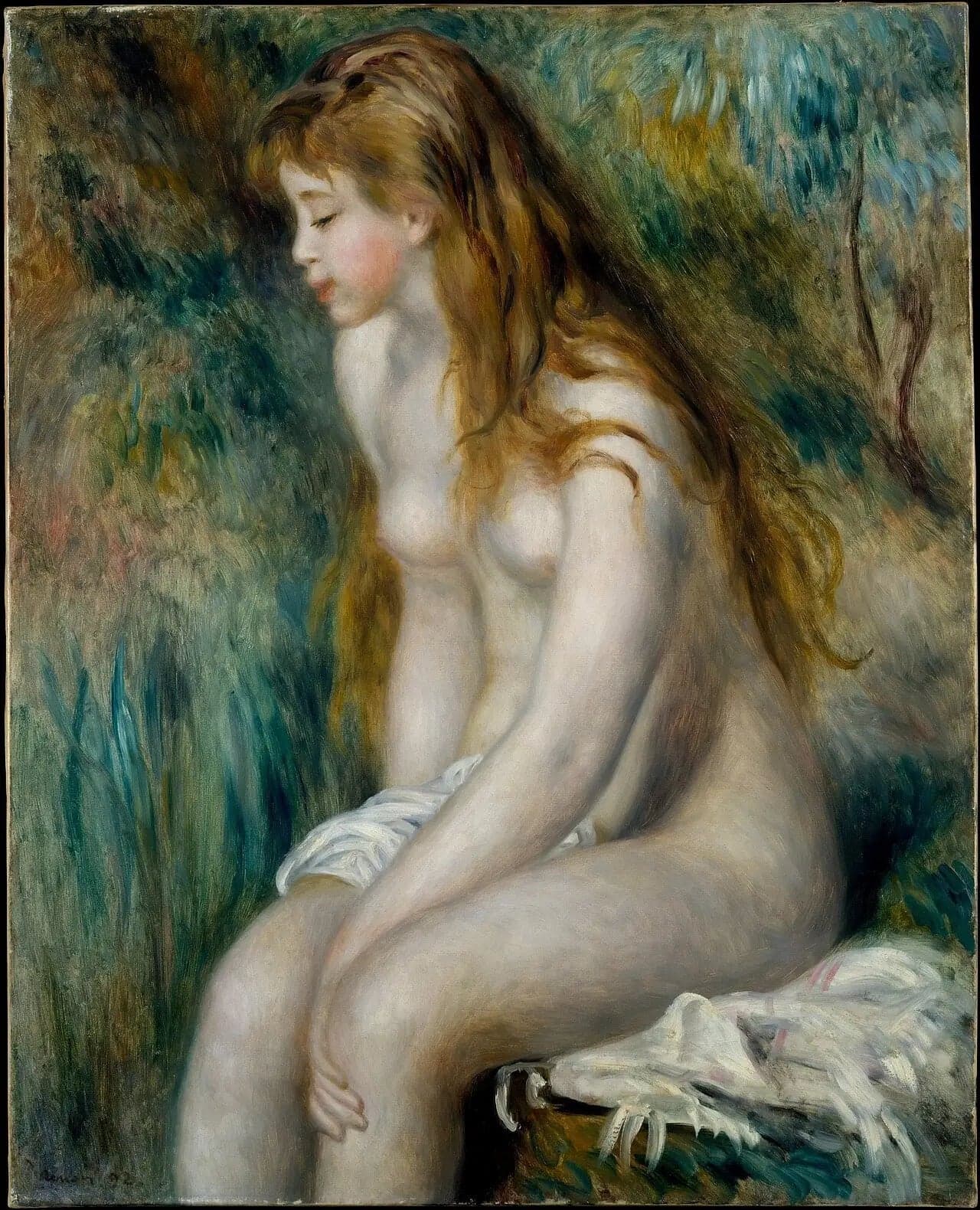 Young Girl at the Bath - Pierre