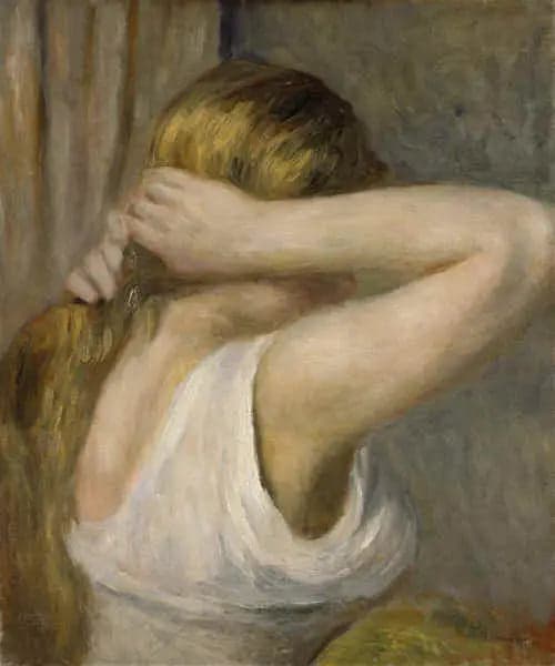 Young Girl with Raised Arms - Pierre