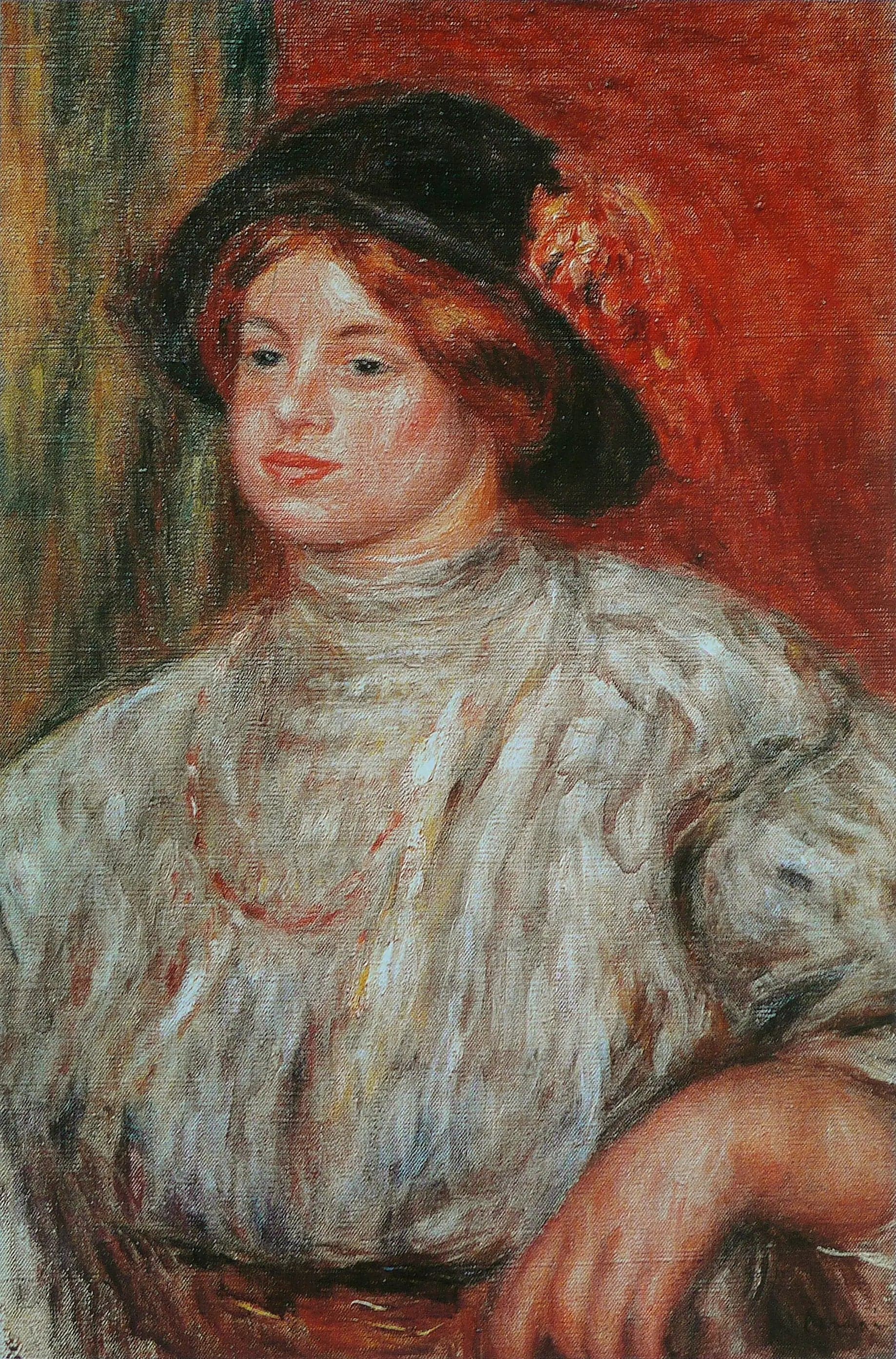 Young Woman with a Hat - Pierre