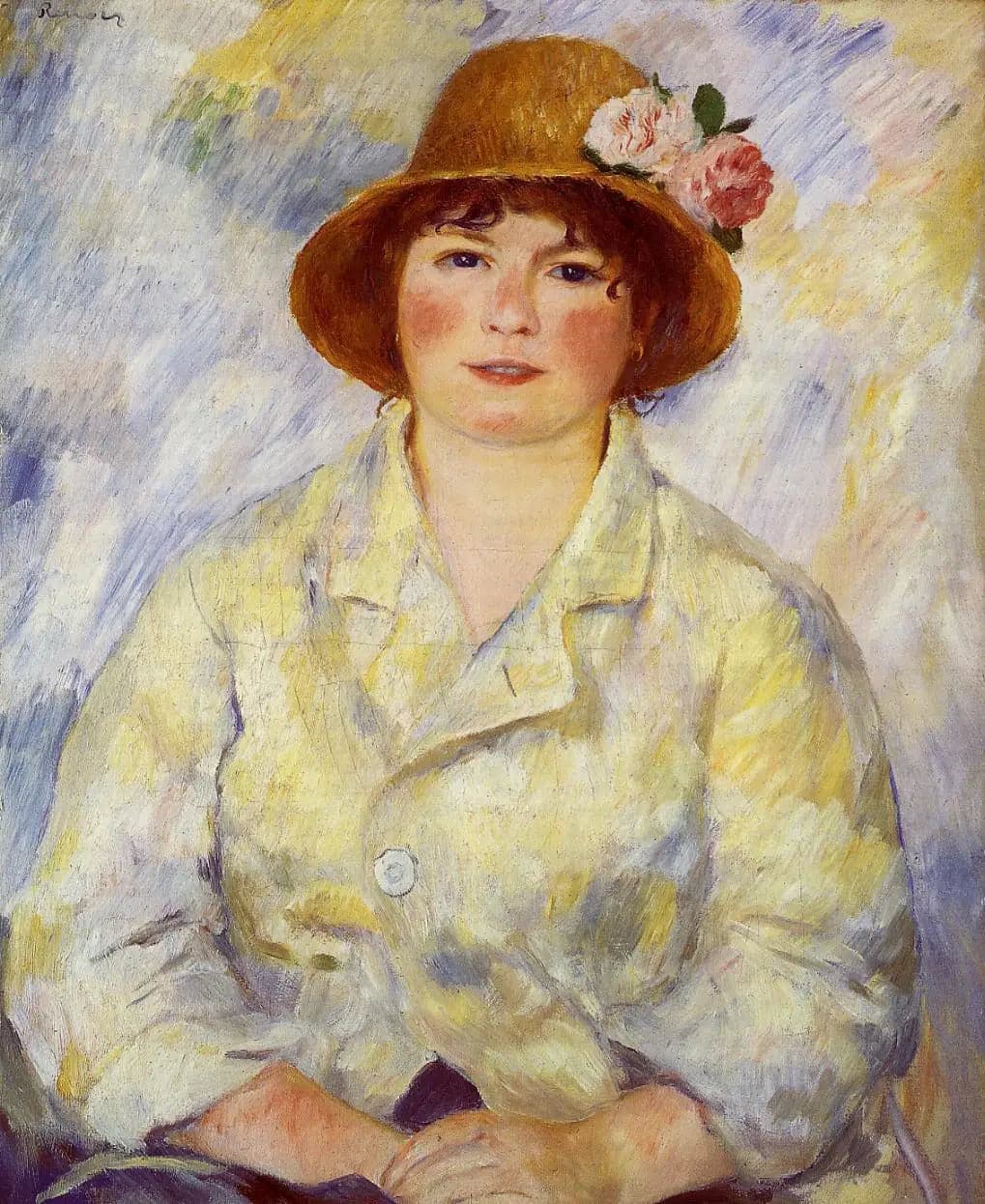 portrait of Madame Renoir - Pierre