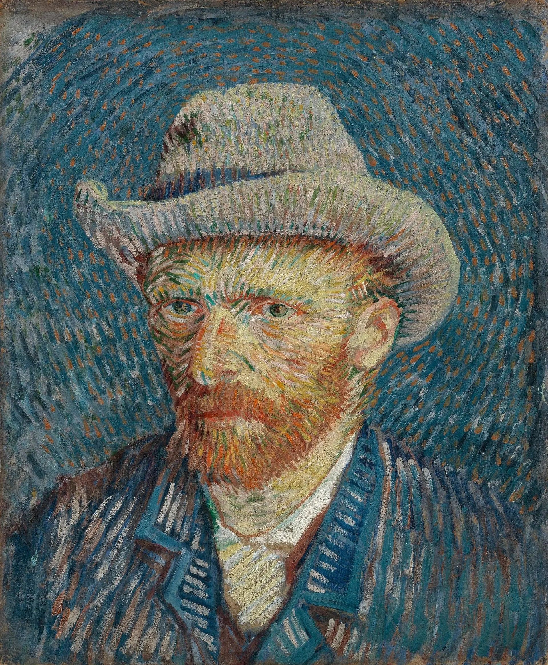 Self-Portrait with Felt Hat