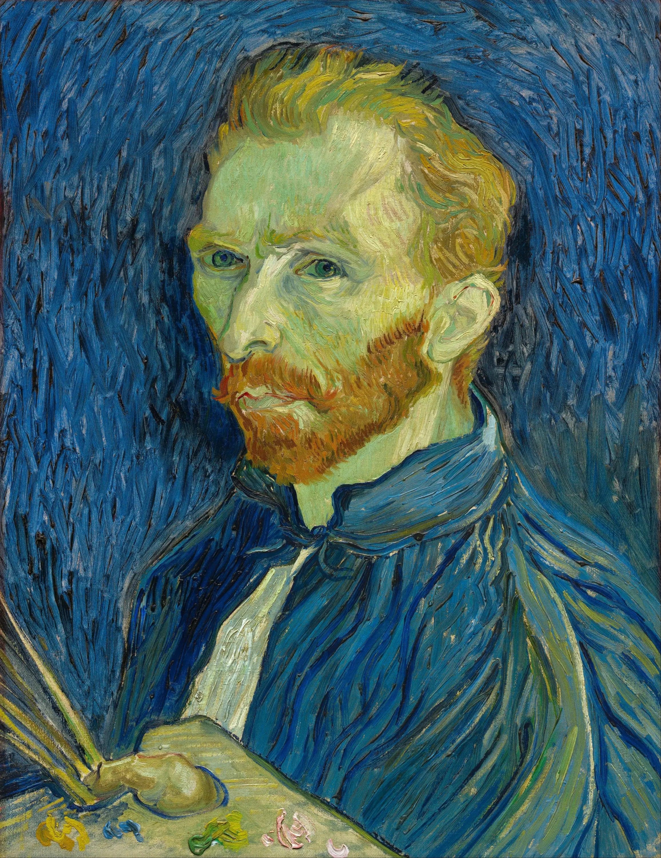 Self-portrait of Vincent van Gogh