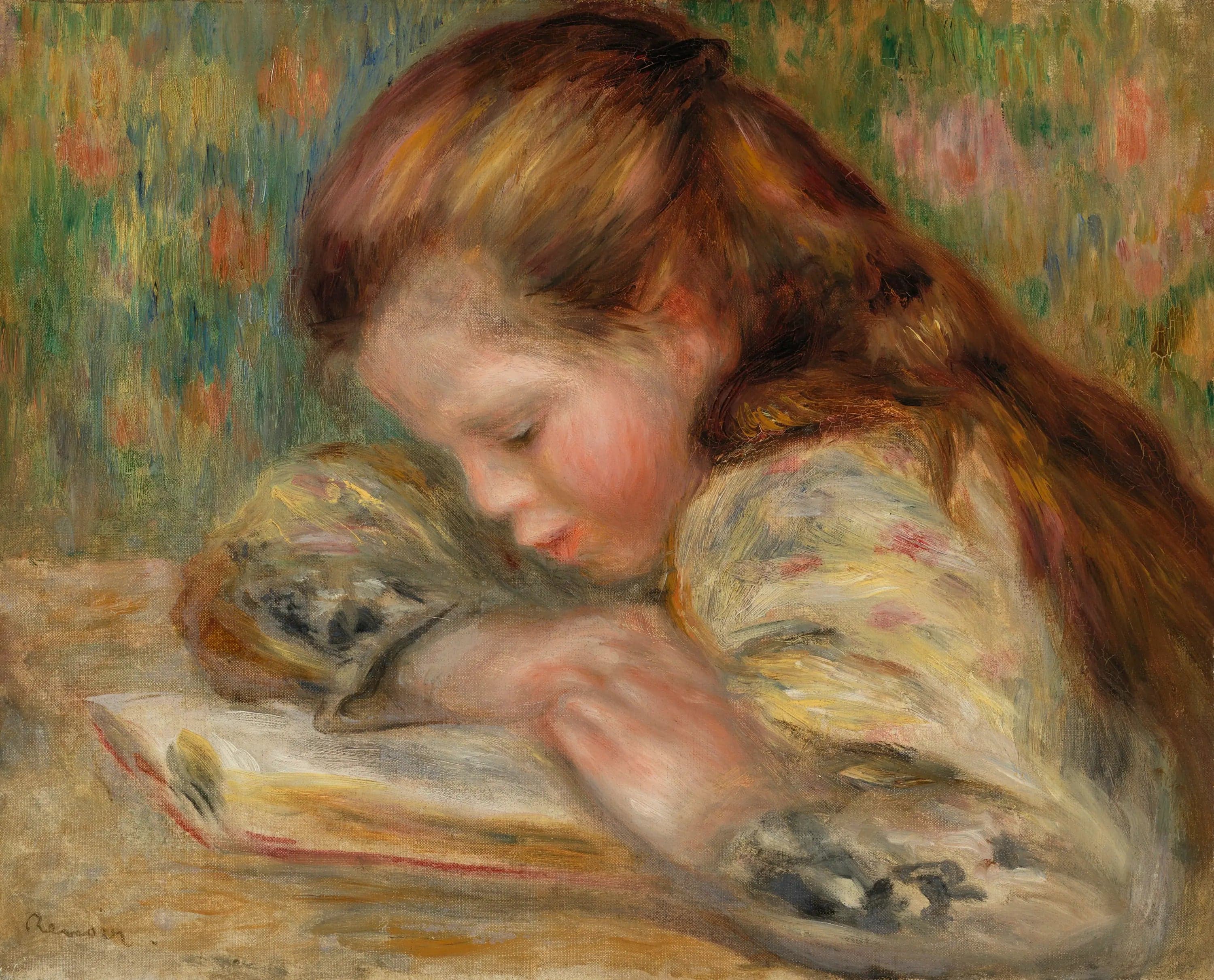 Child Reading - Pierre
