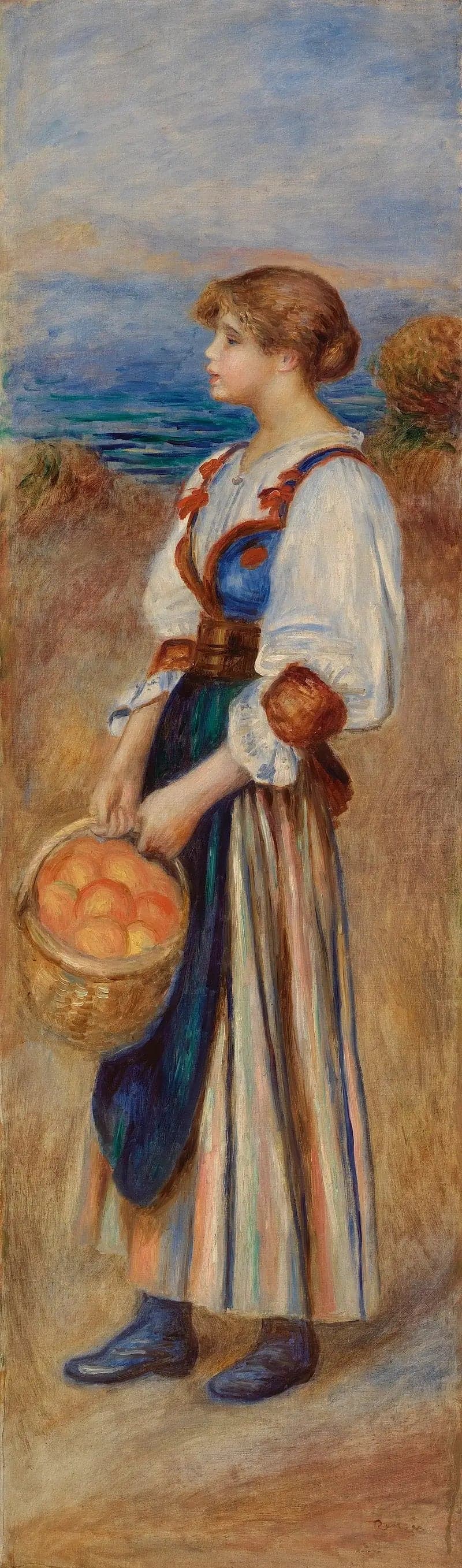 Orange Seller - Pierre