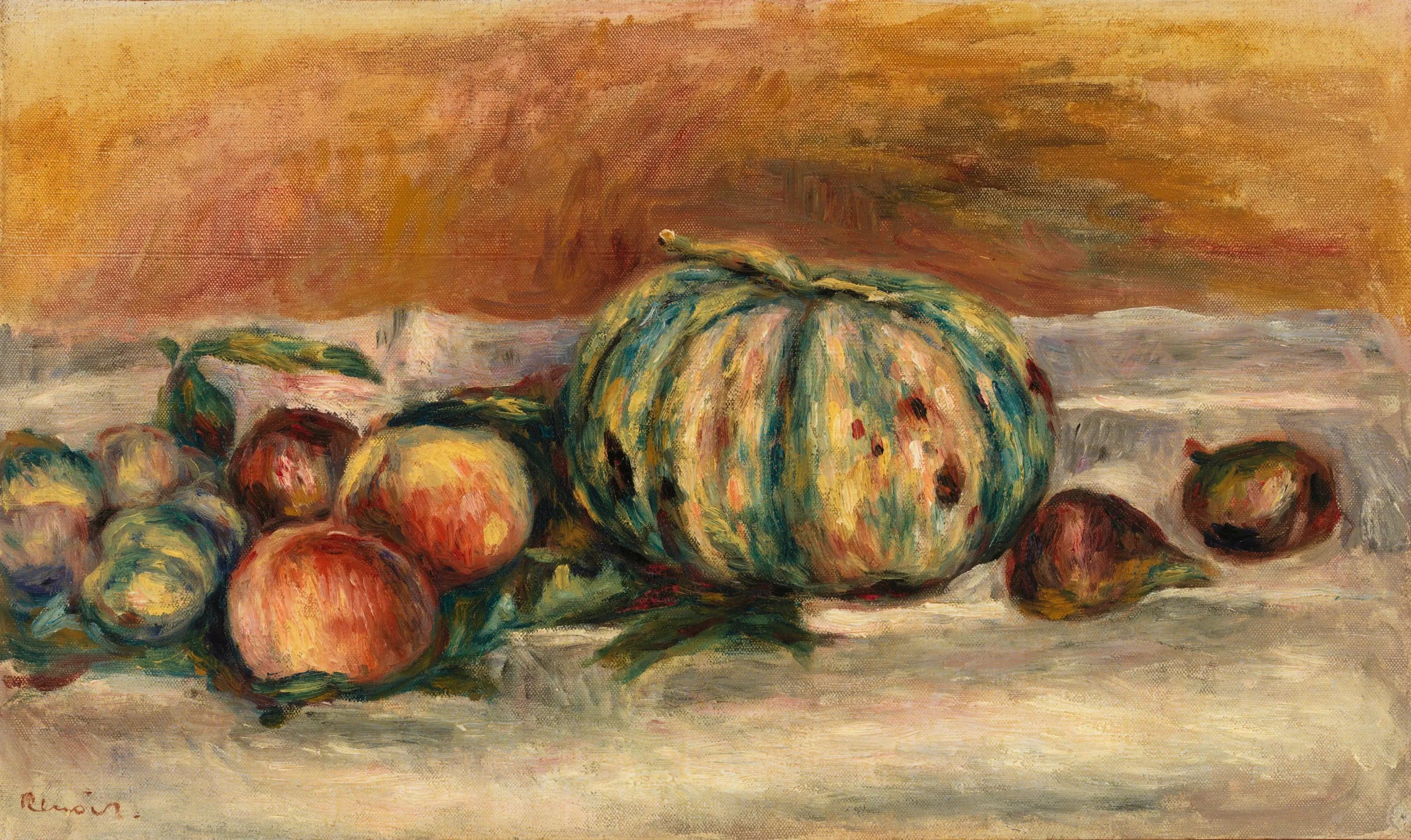 Still Life with Melon - Pierre
