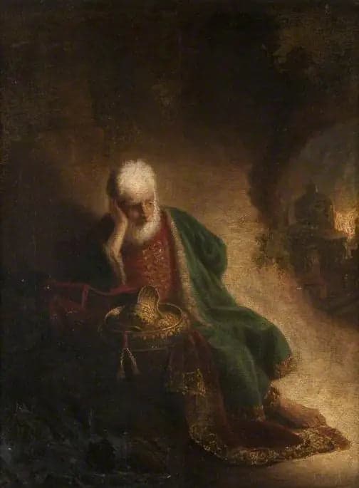 Jeremiah Weeping over the Destruction of Jerusalem