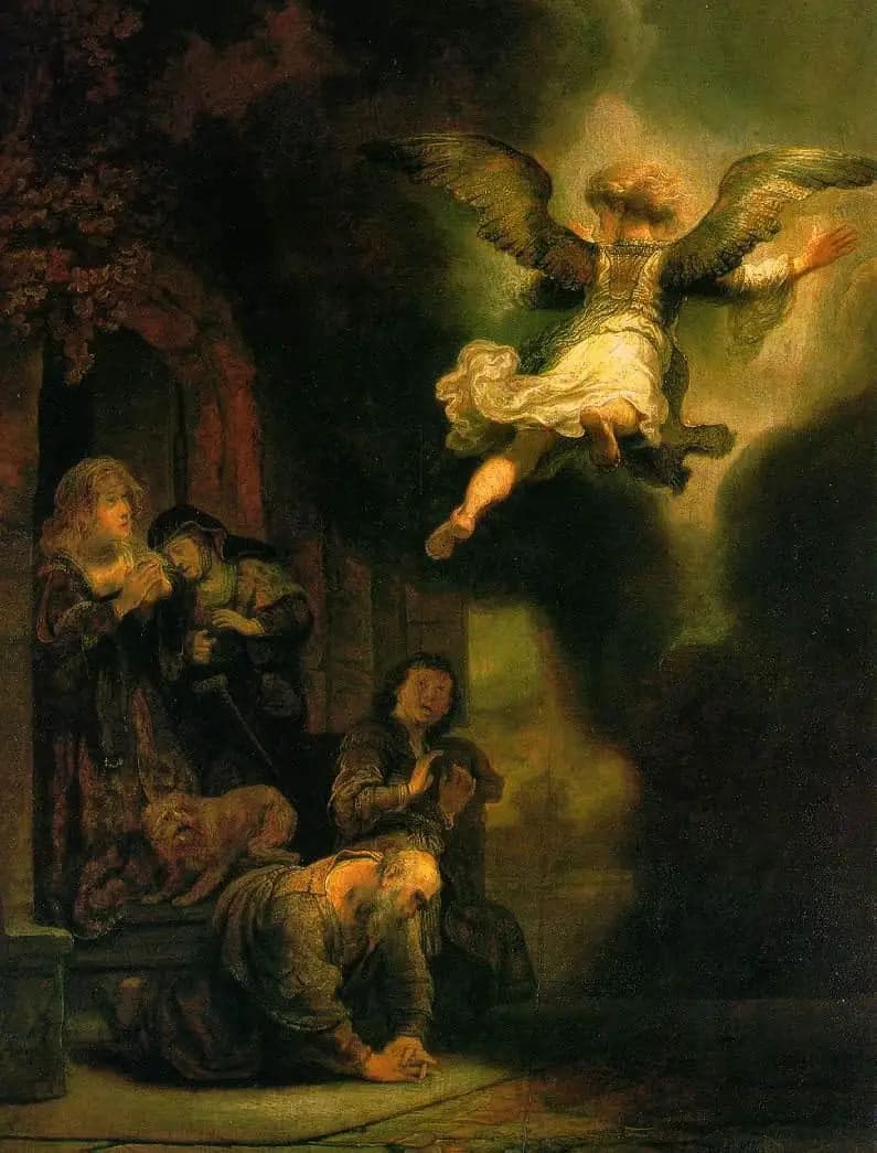 The Archangel Raphael Leaving the Family of Tobias