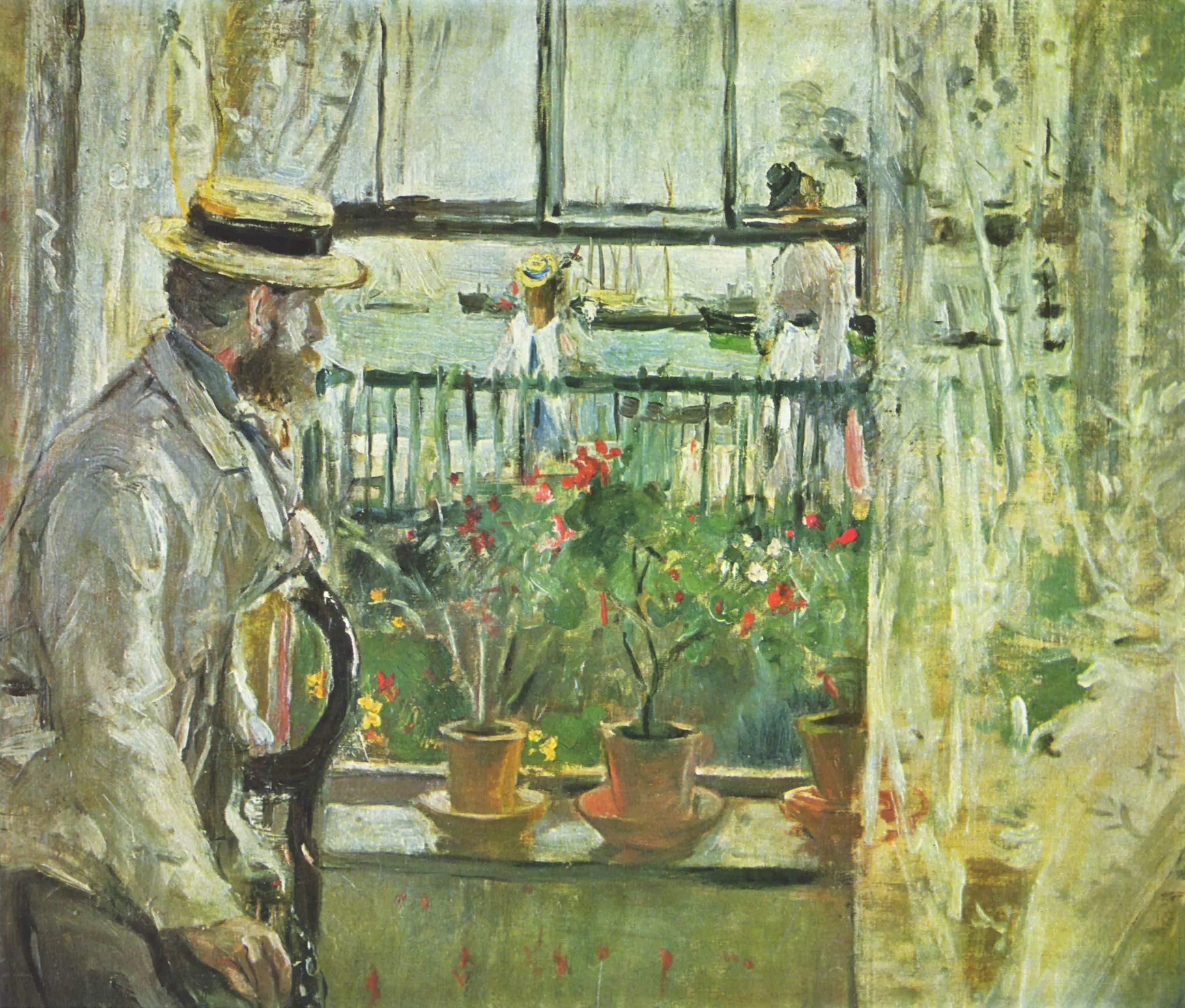 Eugène Manet on the Isle of Wight