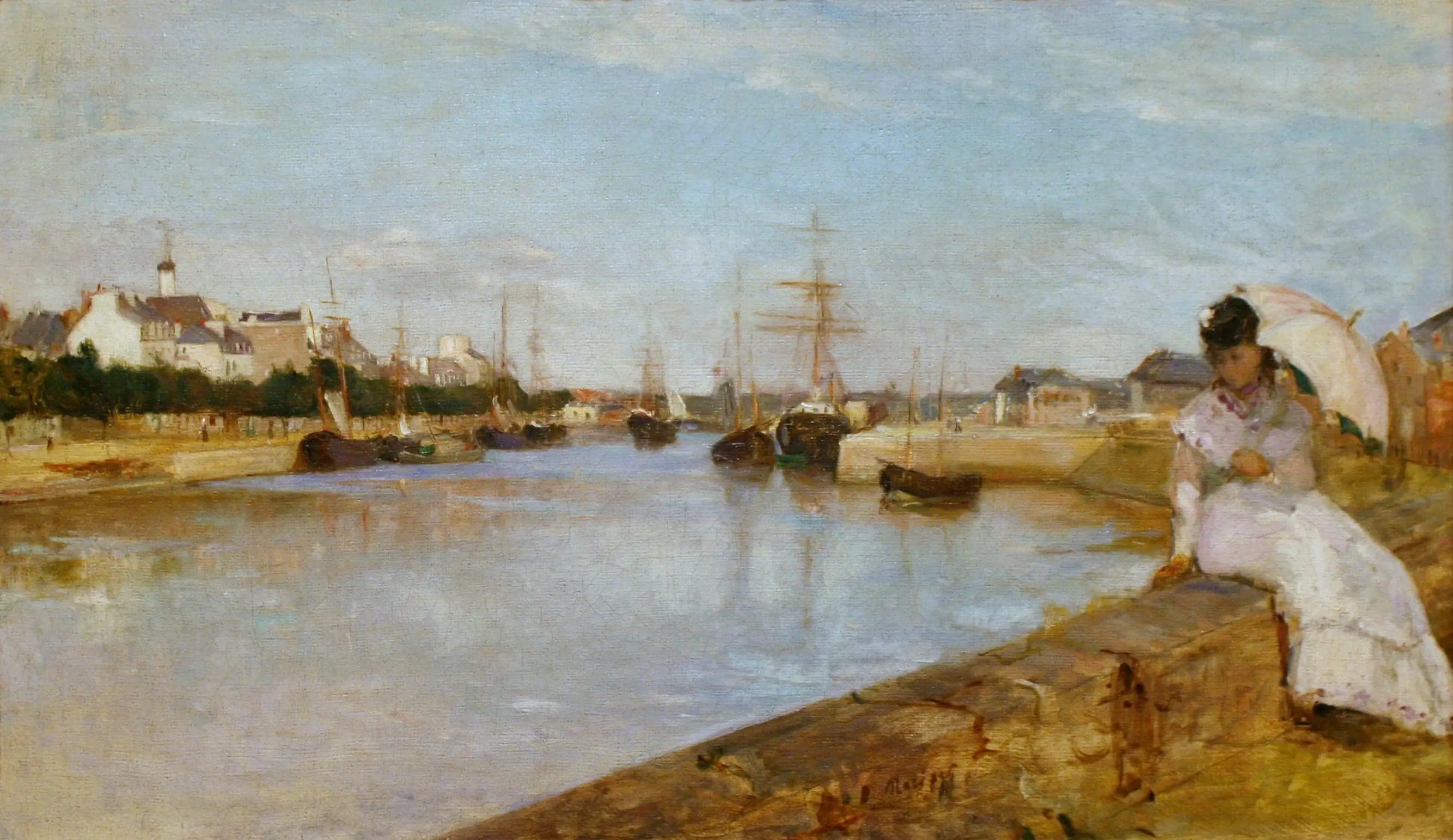 View of the Small Port of Lorient