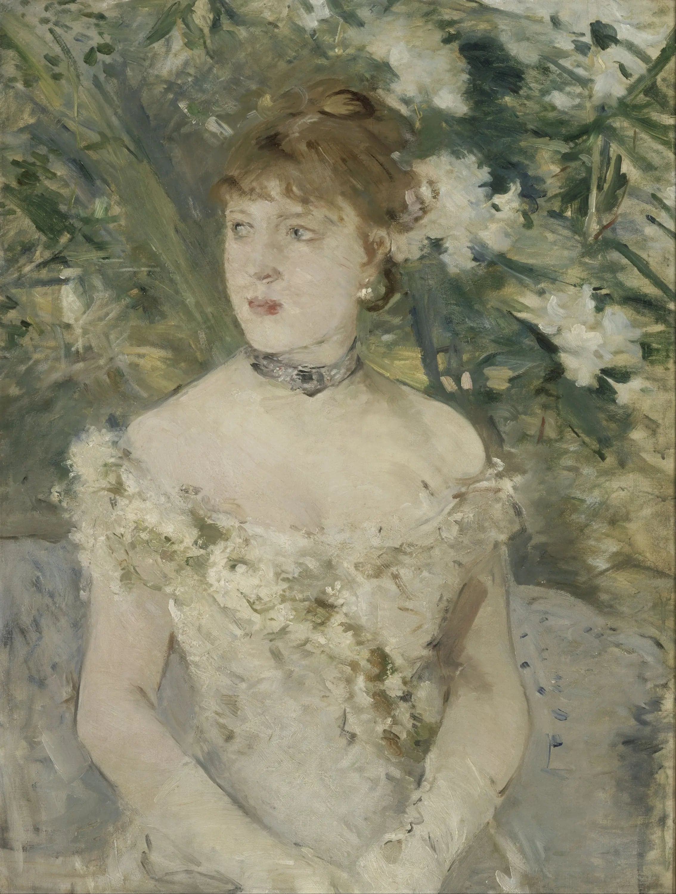 Young Woman in Ball Gown