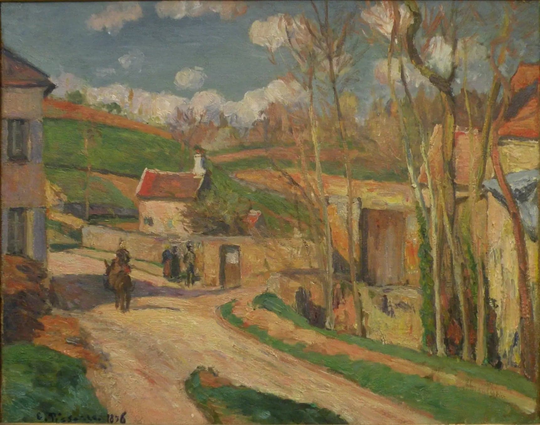 A Crossroads at the Hermitage, Pontoise